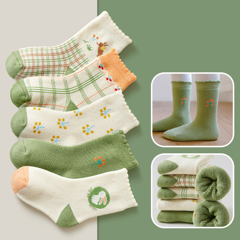 Children's Thick Terry Socks
