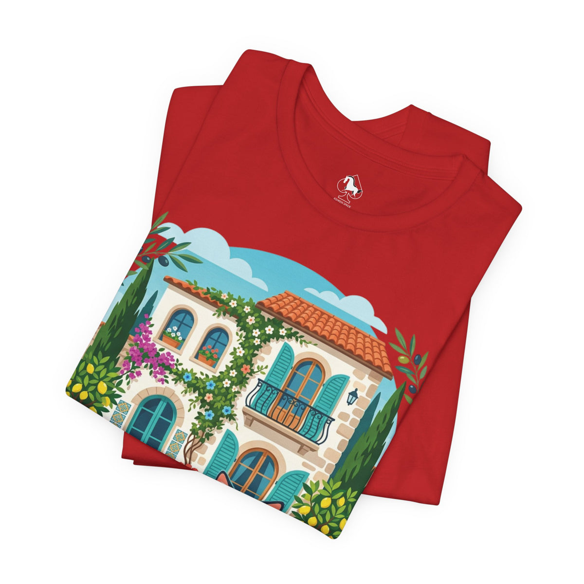 Cat Courtyard T‑Shirt