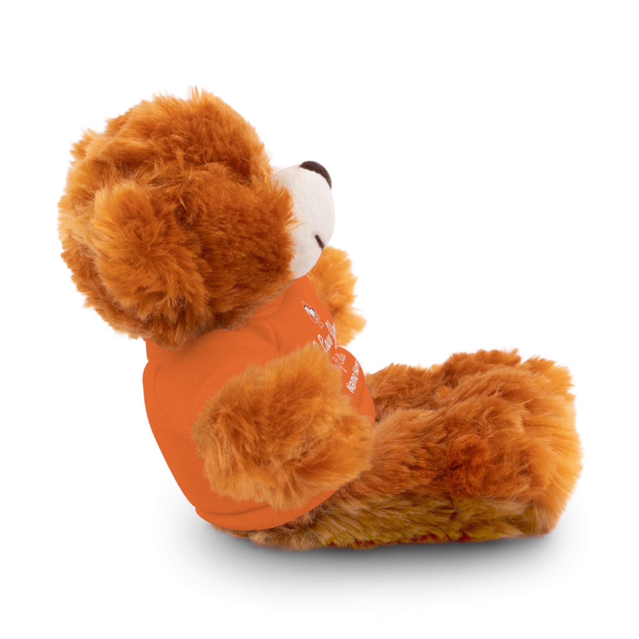 Personalized Teddy Bear with "I Love You" Tee