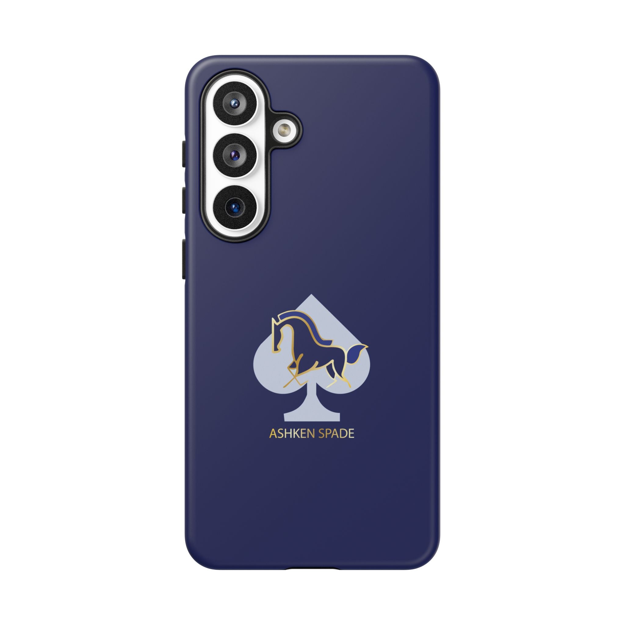 Navy Blue Ashken Spade Logo Phone Case