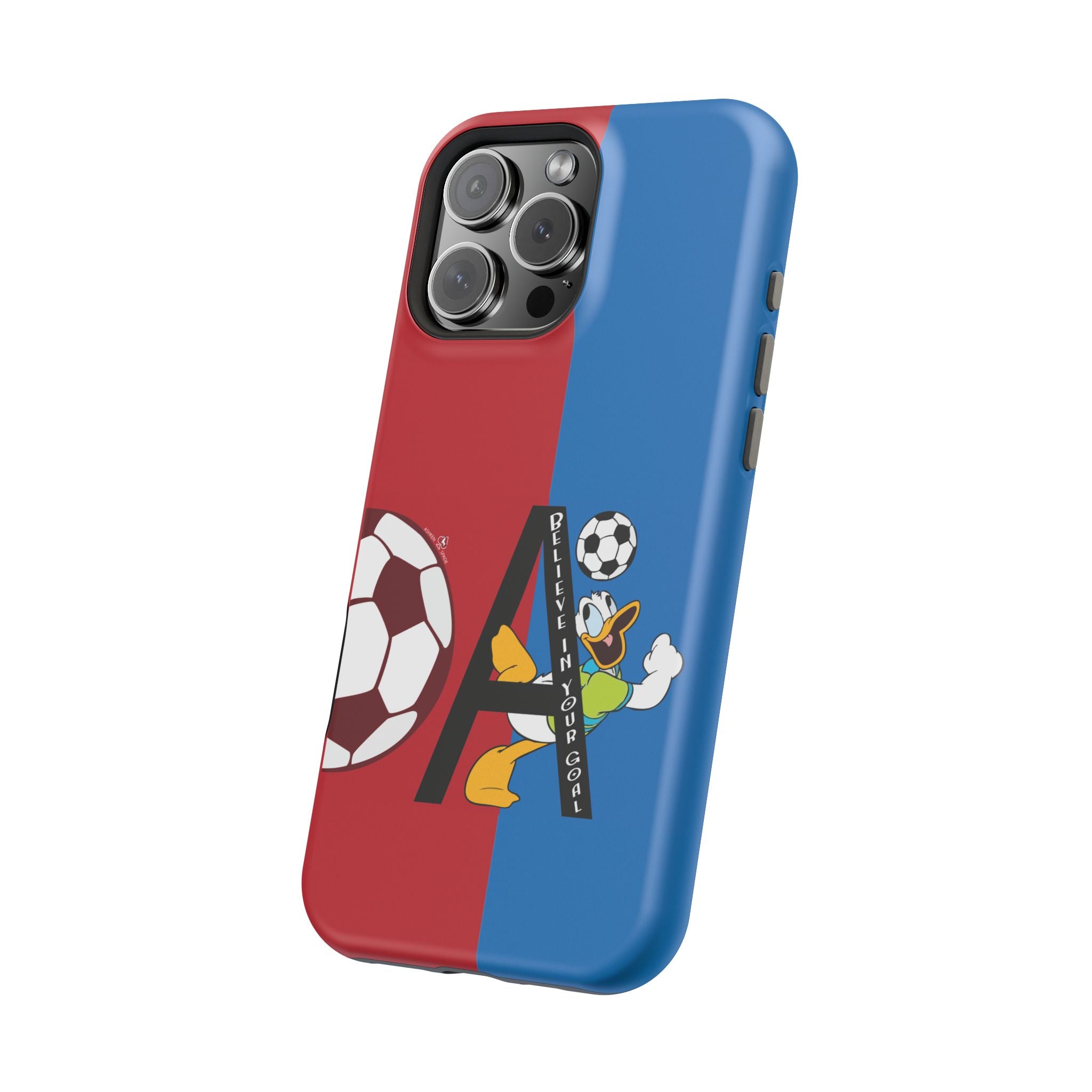 Soccer Initial A Magnetic Impact-Resistant Phone Case