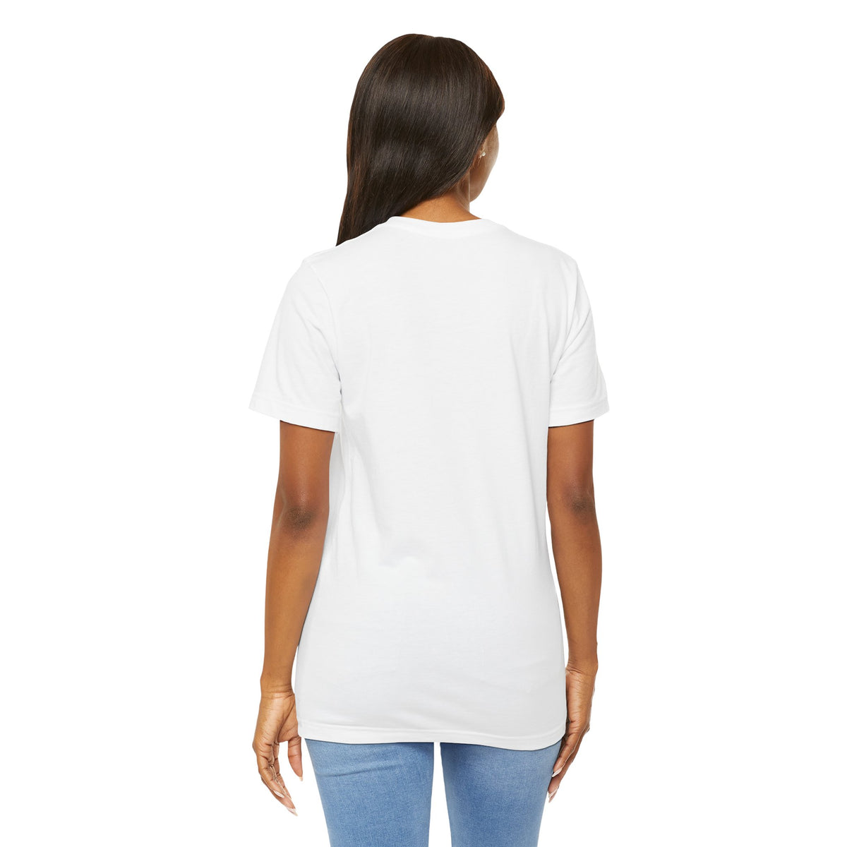 Geometric Orange Retro Strokes T‑Shirt