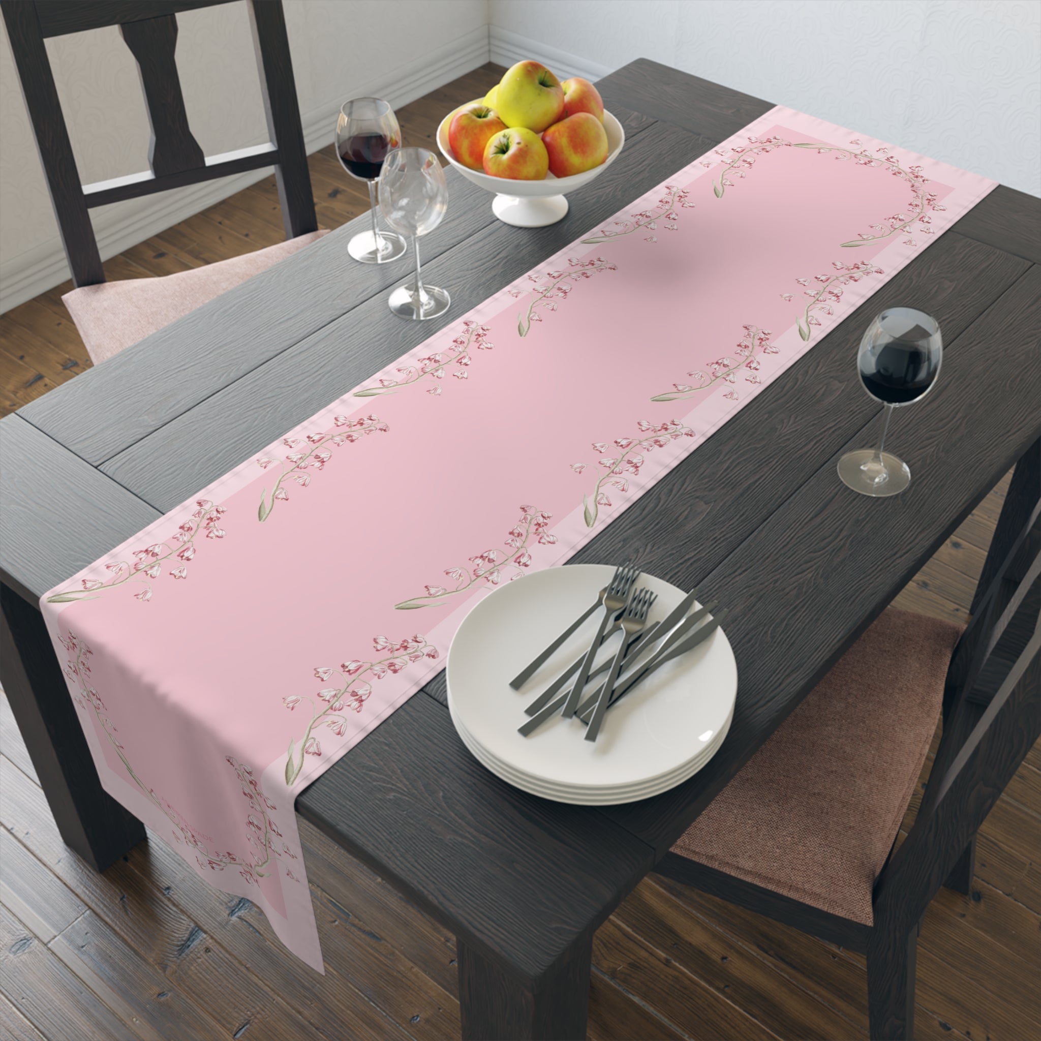 Pastel Blossom Dining Table Runner