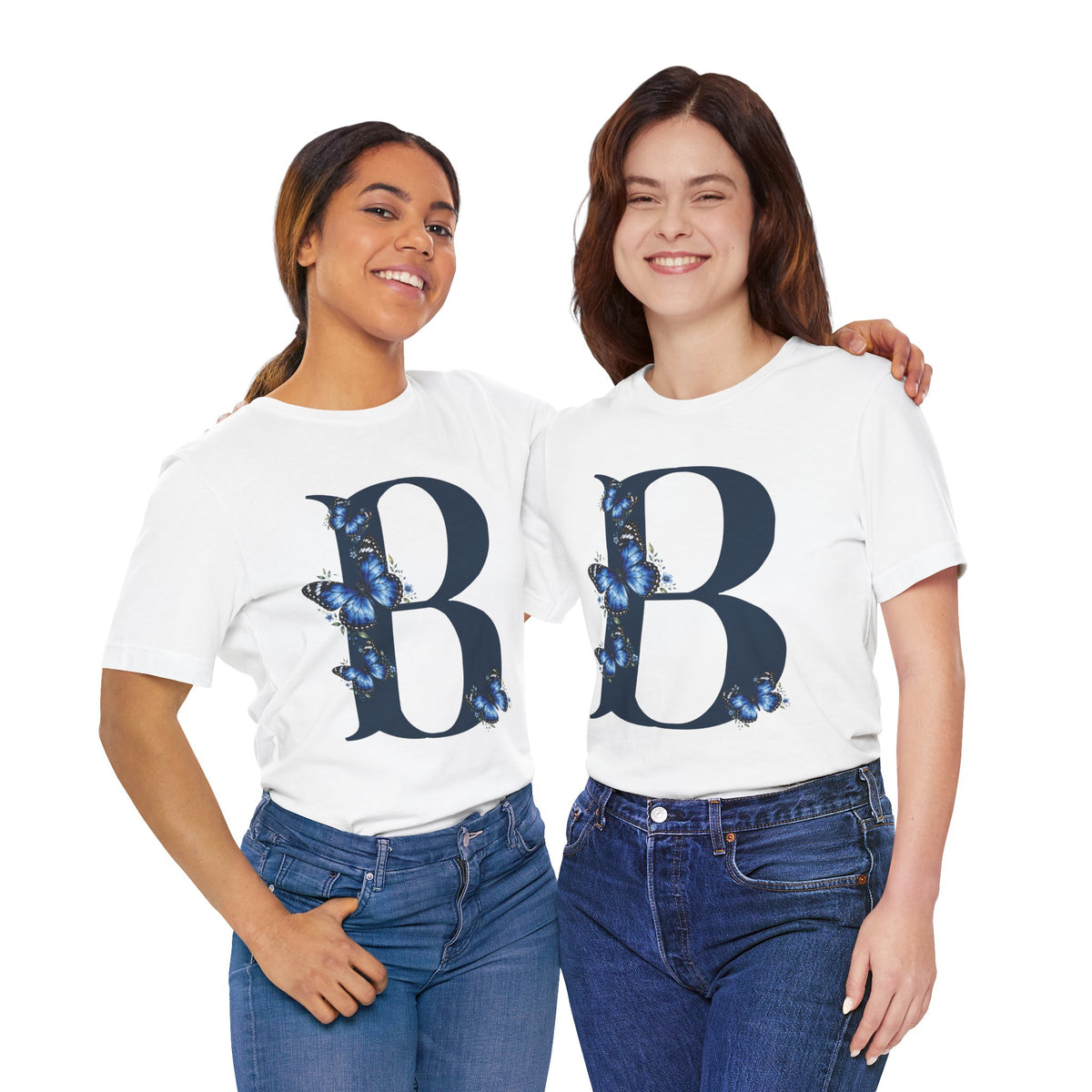 Butterfly Letter B T-Shirt