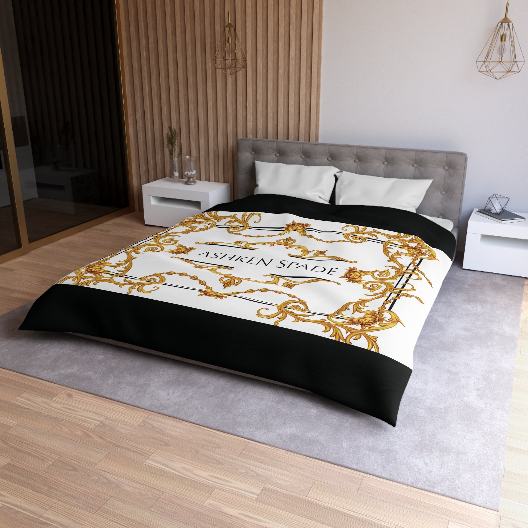 Copy of Floral Key Bouquet Duvet Cover