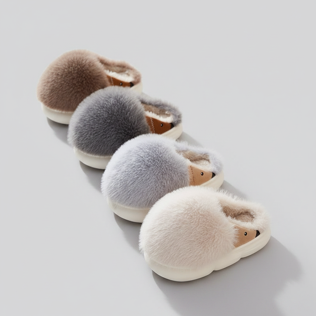 Cute Little Hedgehog Slippers