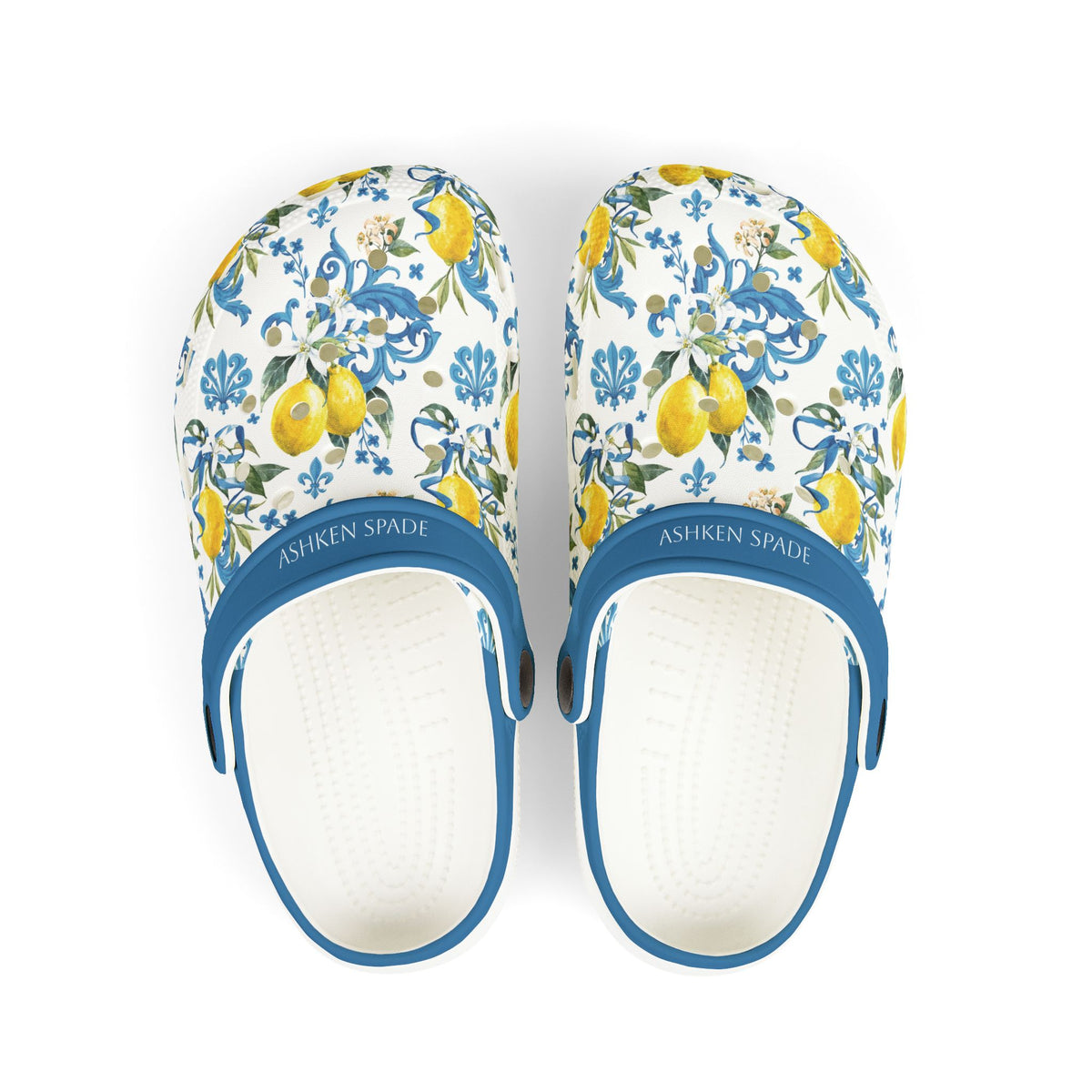 Kids' Lemon Floral Foam Clogs