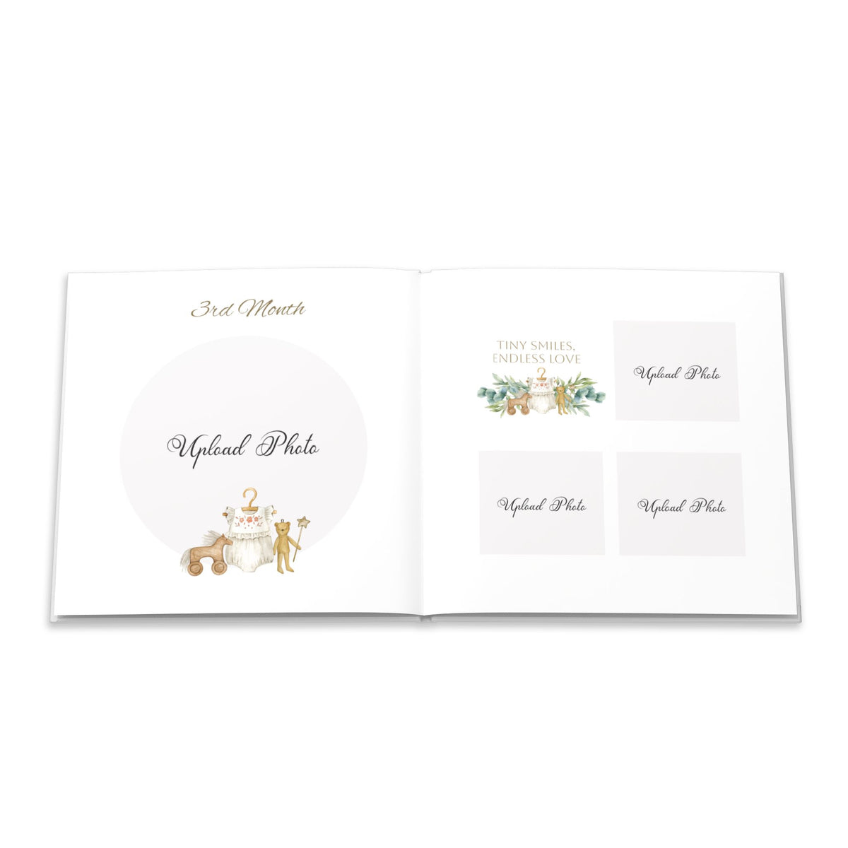 "Hello Baby" Personalized Hardcover YearAlbum