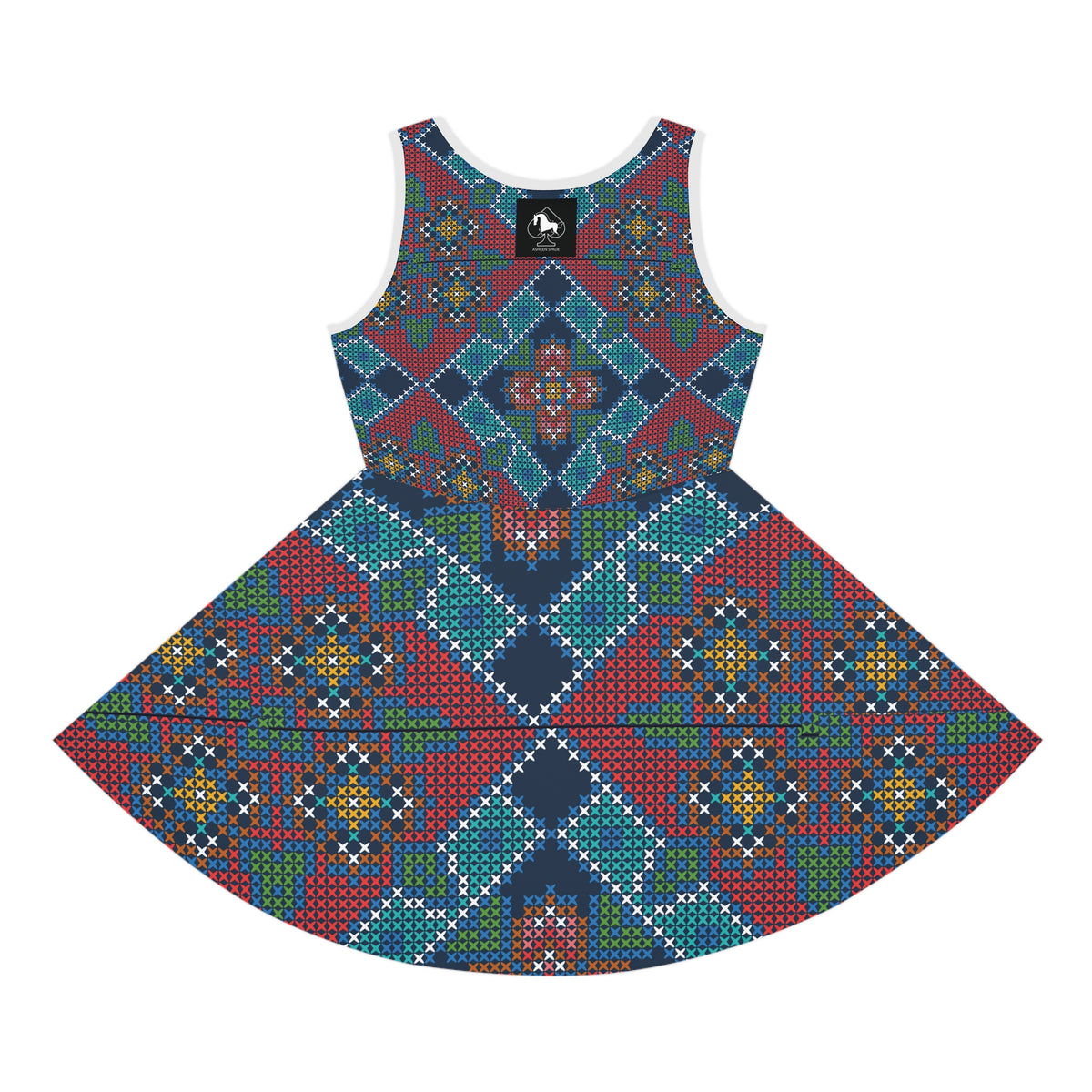 Girls' Patterned Sundress