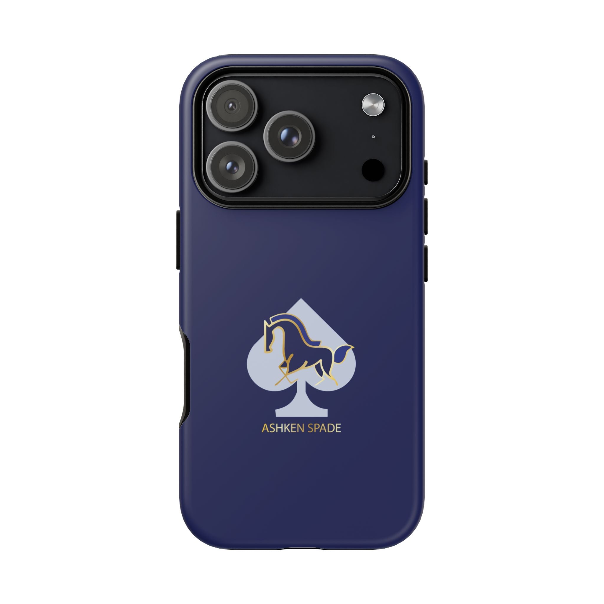 Navy Blue Ashken Spade Logo Phone Case