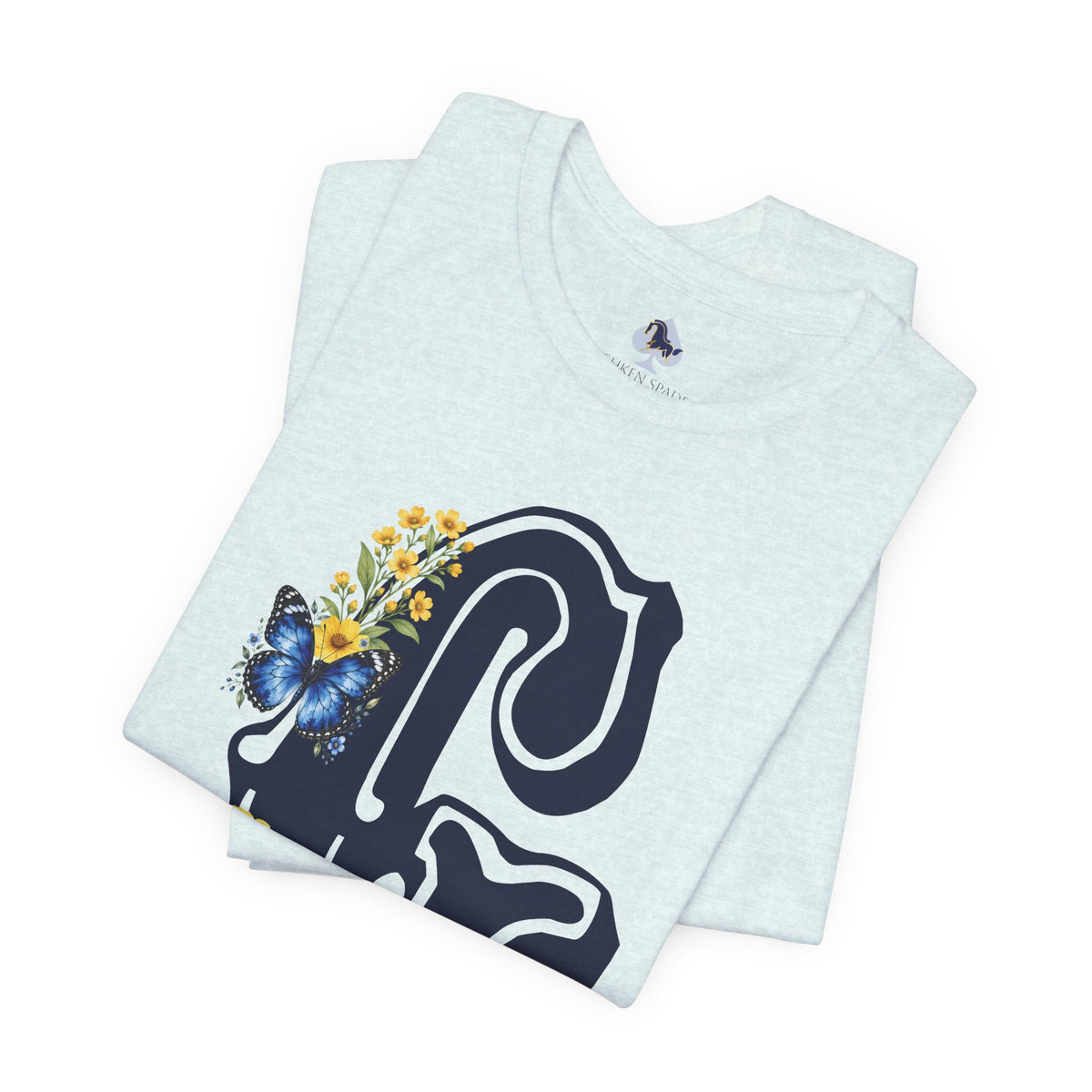 Floral Letter G Monogram T-Shirt