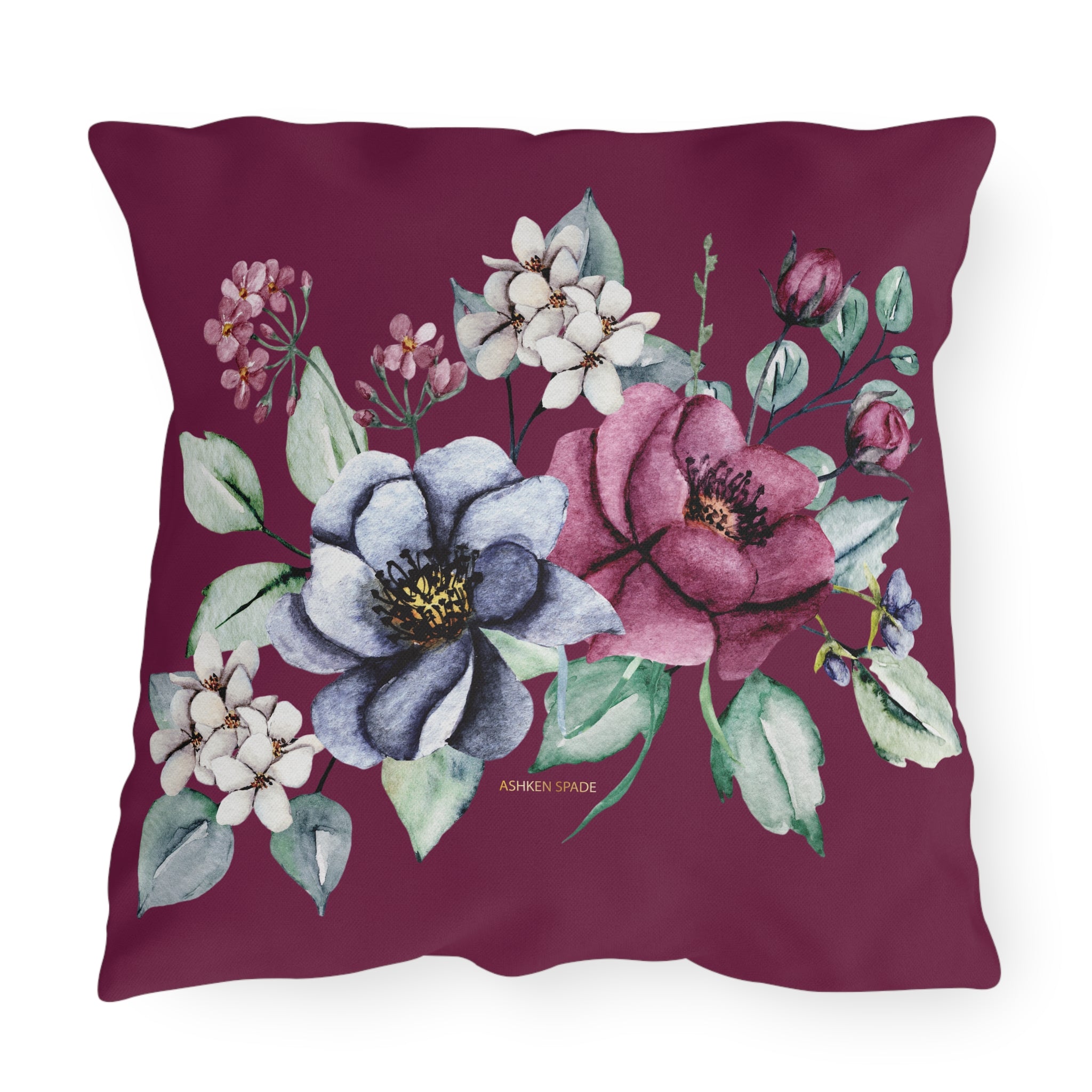 Red & Cushion green cushion