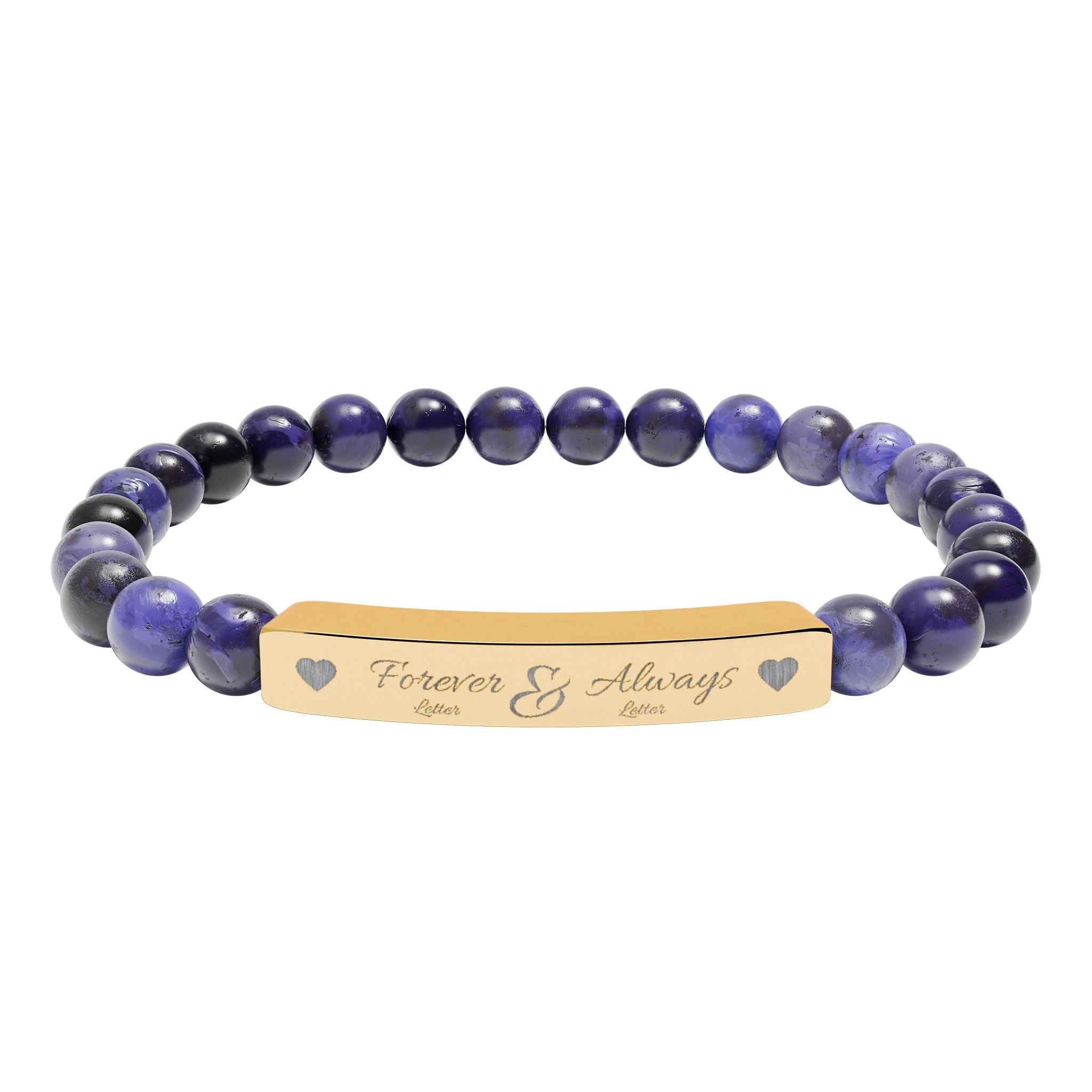 Customize Elegant Beaded Bracelet