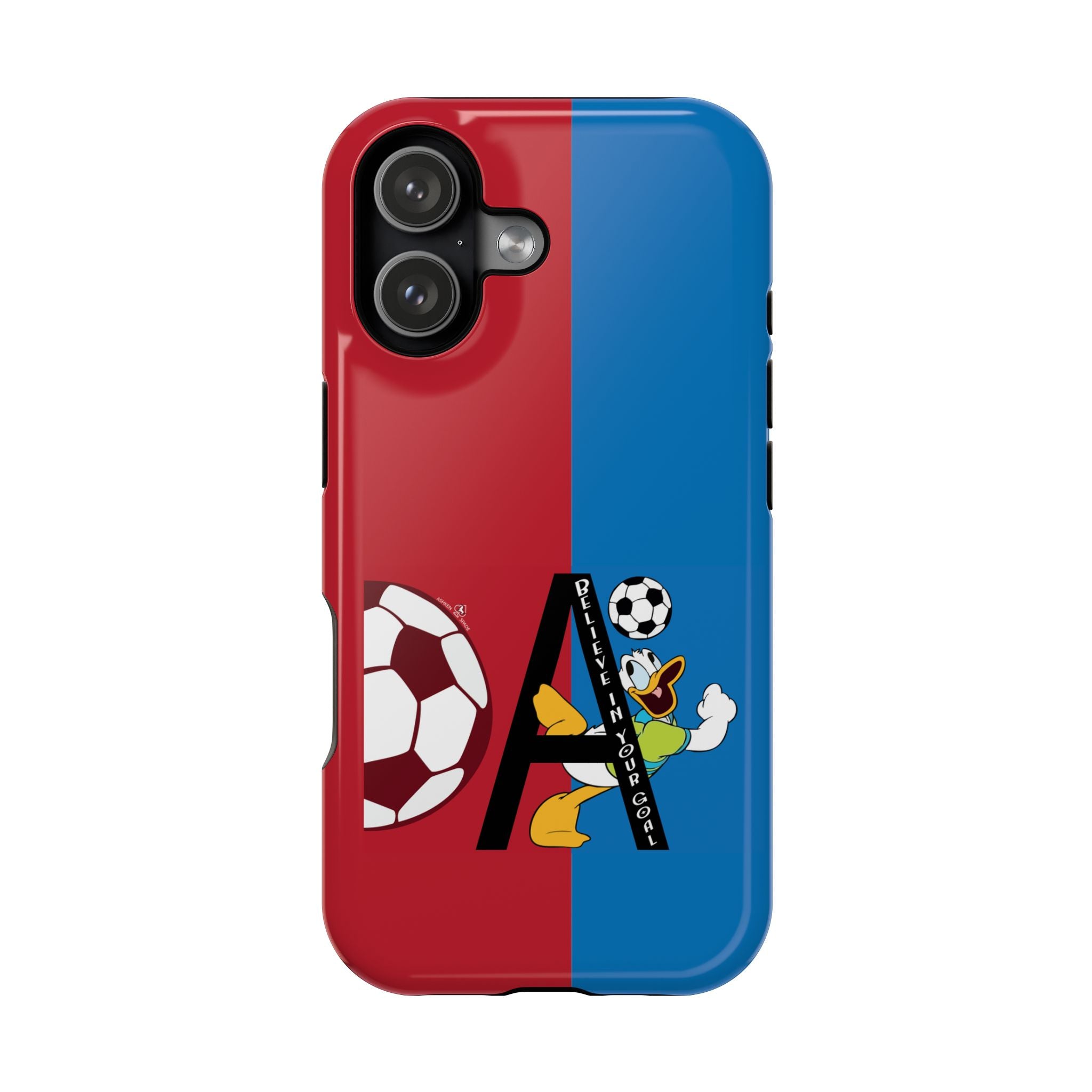Soccer Initial A Magnetic Impact-Resistant Phone Case