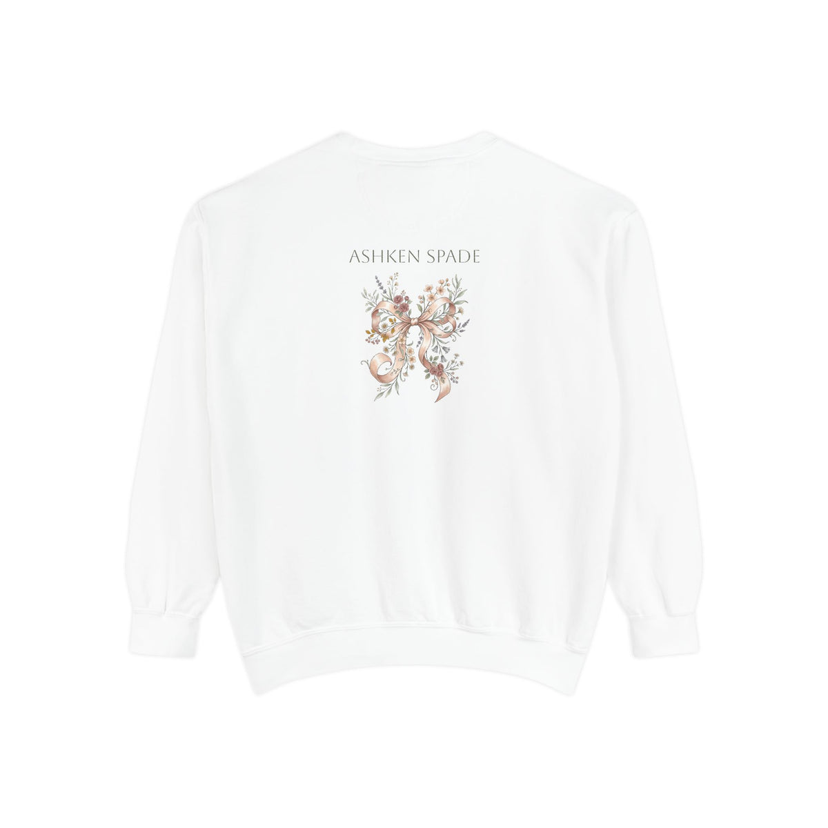 Floral Ribbon Sweatshirt