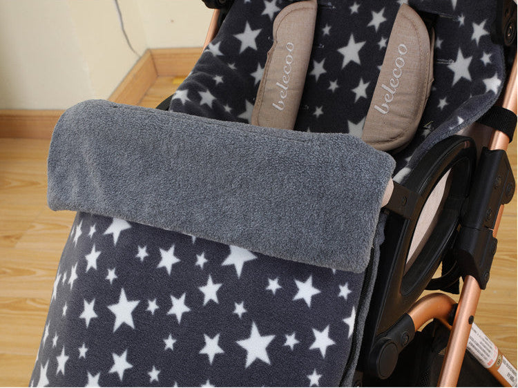 Star Print Baby Stroller Footmuff