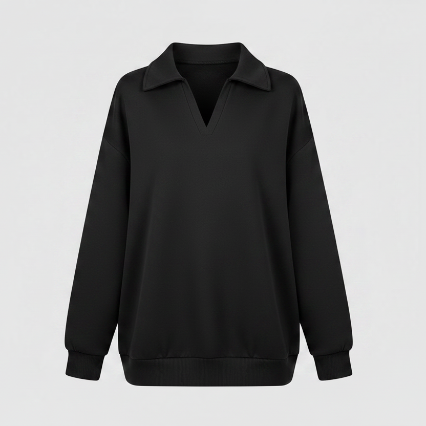 Long-sleeved Pullover Top For Womens Clothing