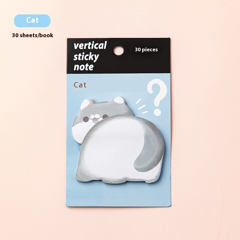 Sticky Notes Cute Cartoon Animal Note Paper Index Stickers