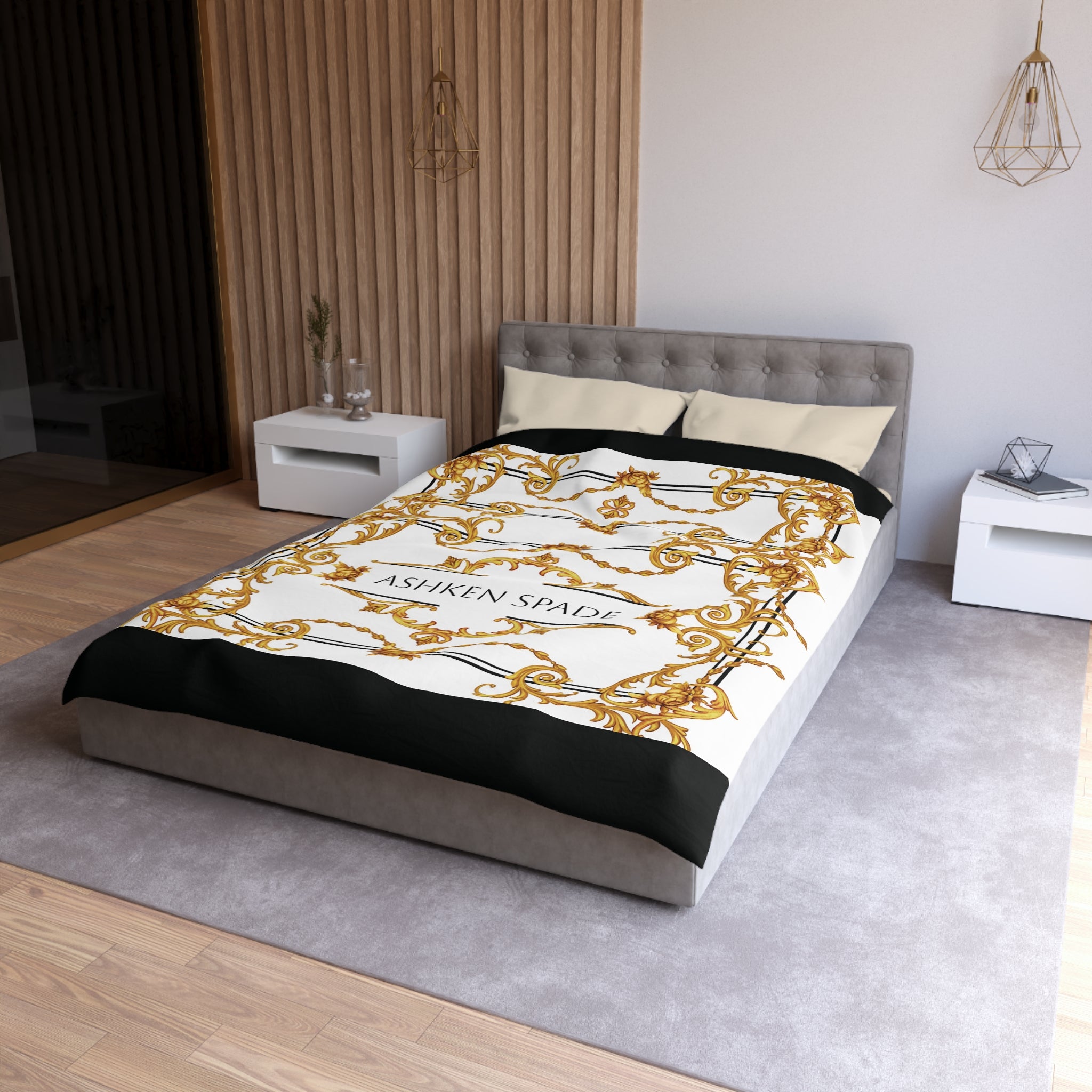 Copy of Floral Key Bouquet Duvet Cover