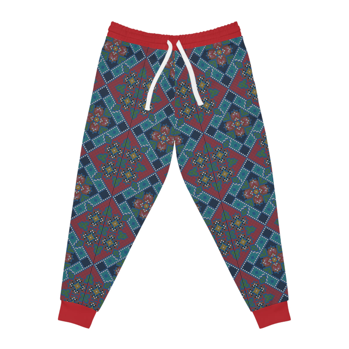 Geometric  Athletic Joggers