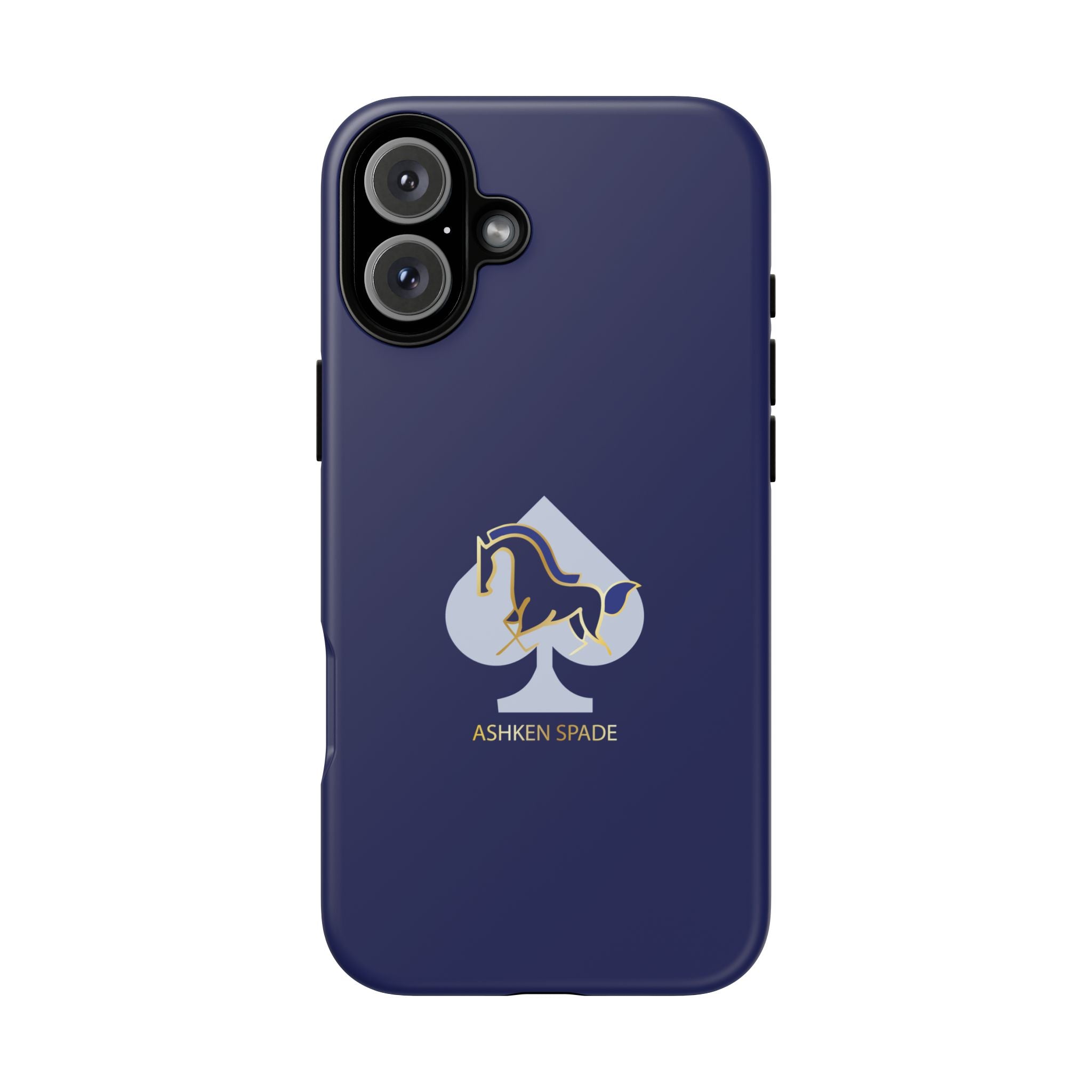 Navy Blue Ashken Spade Logo Phone Case