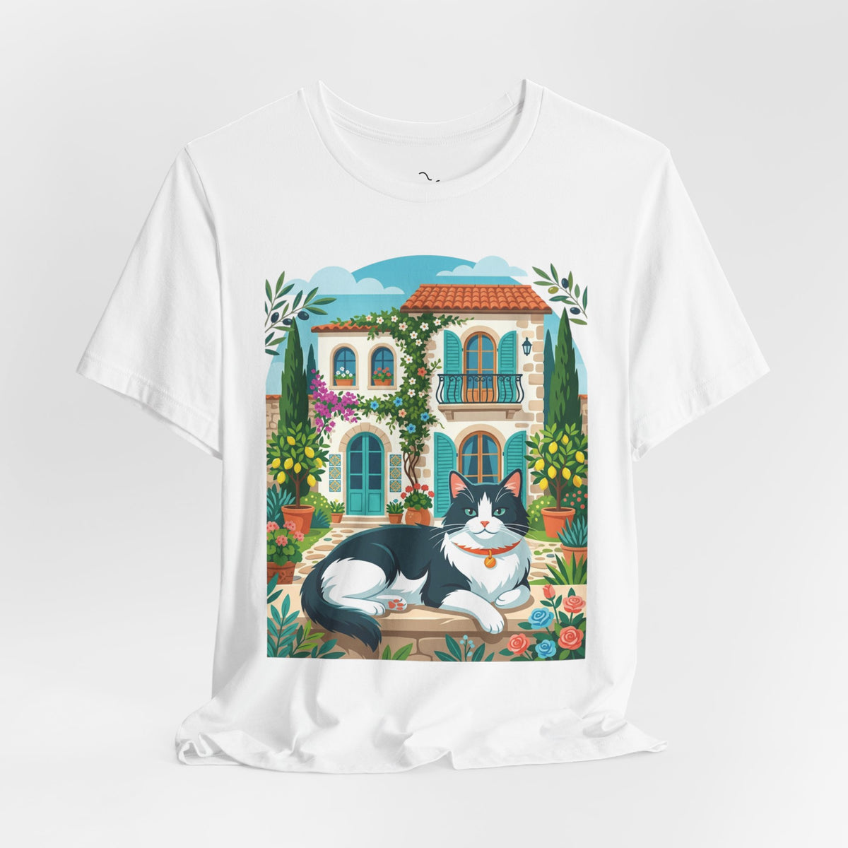 Cat Courtyard T‑Shirt