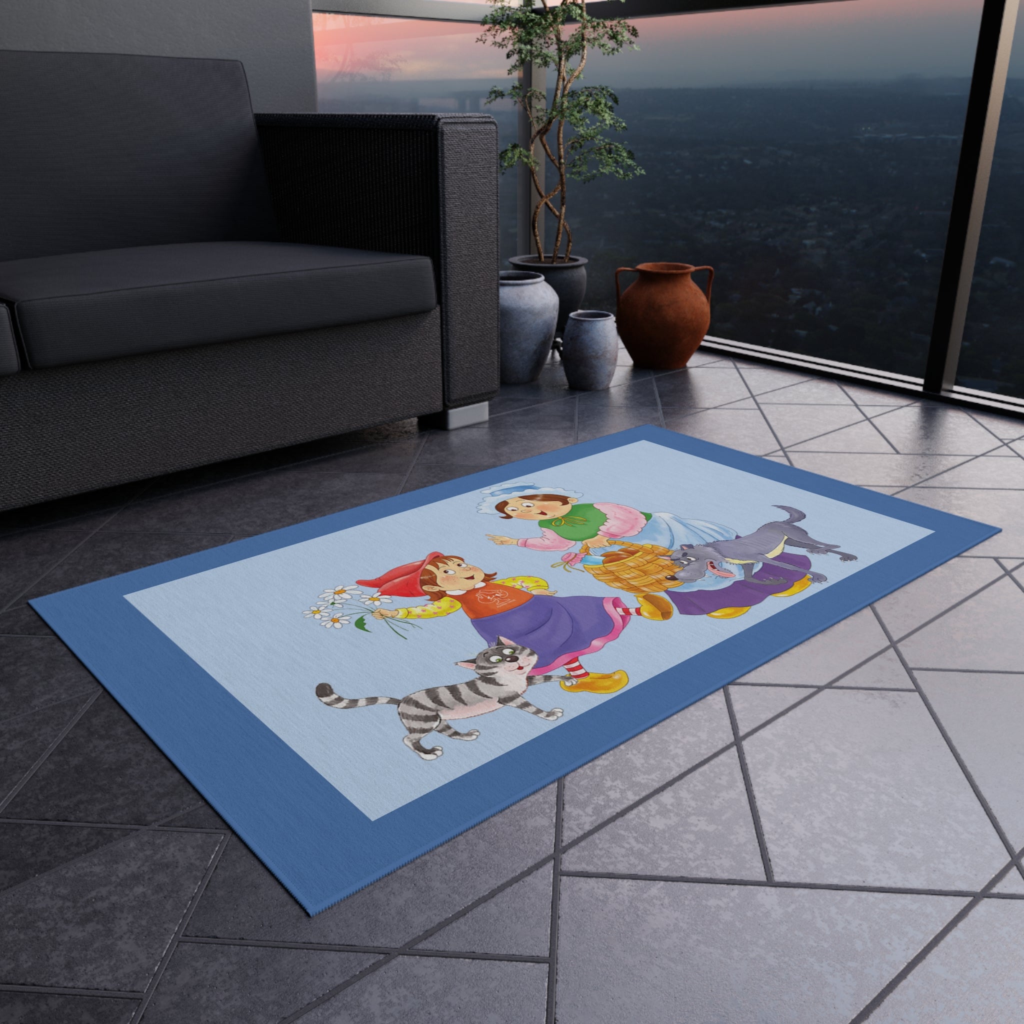 The Little Red Riding Hood Rug