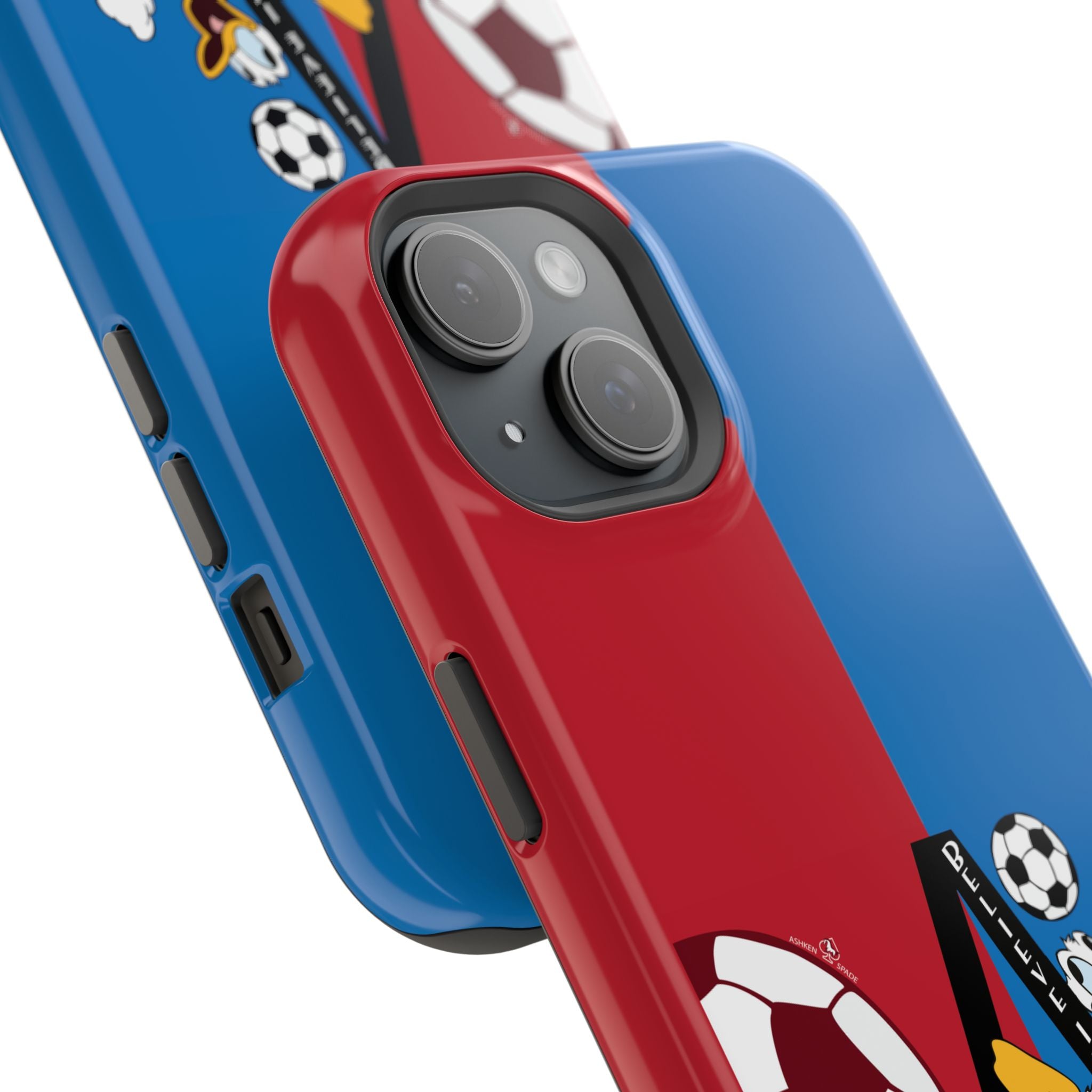 Soccer Initial A Magnetic Impact-Resistant Phone Case