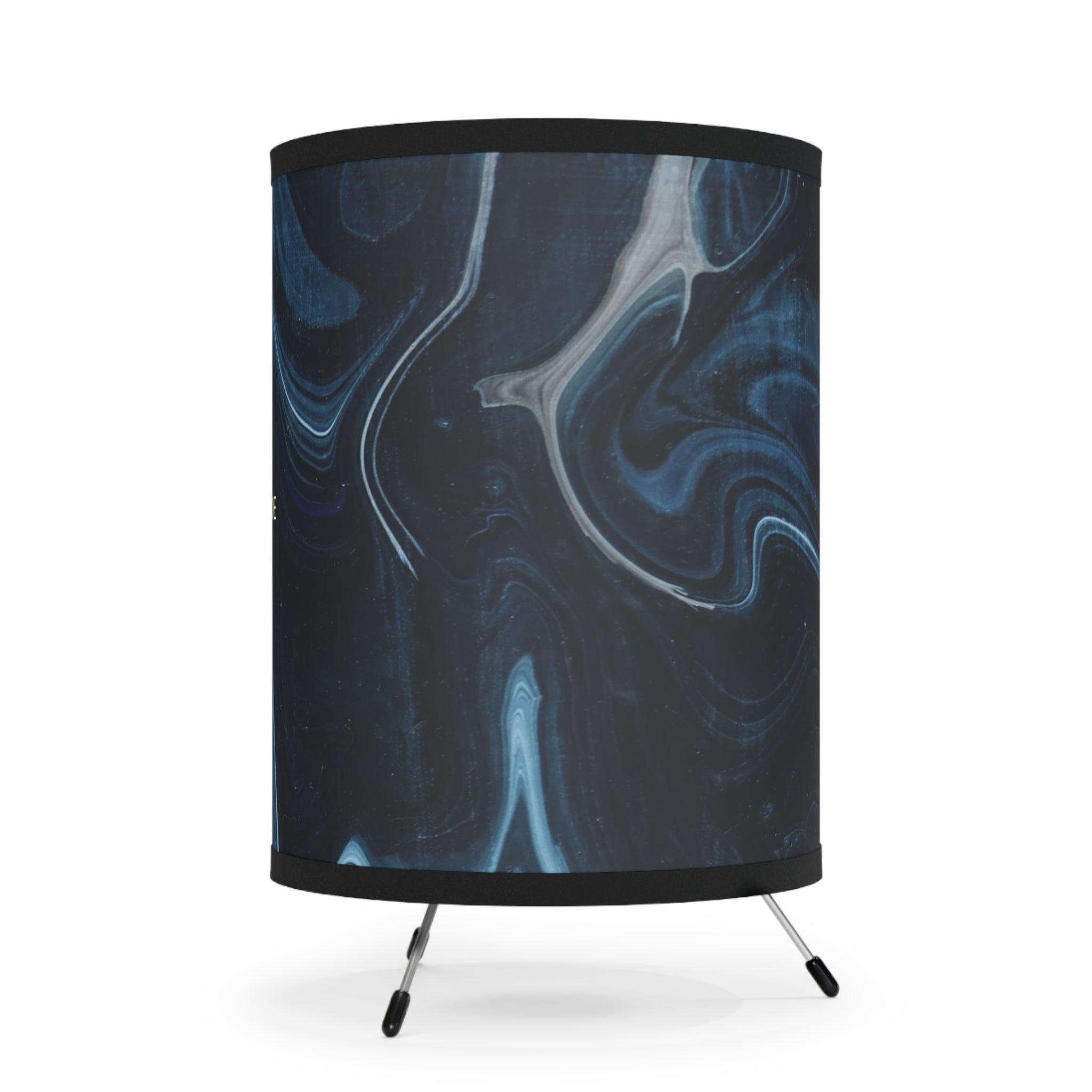 Table Lamp With Marbel Background Shade