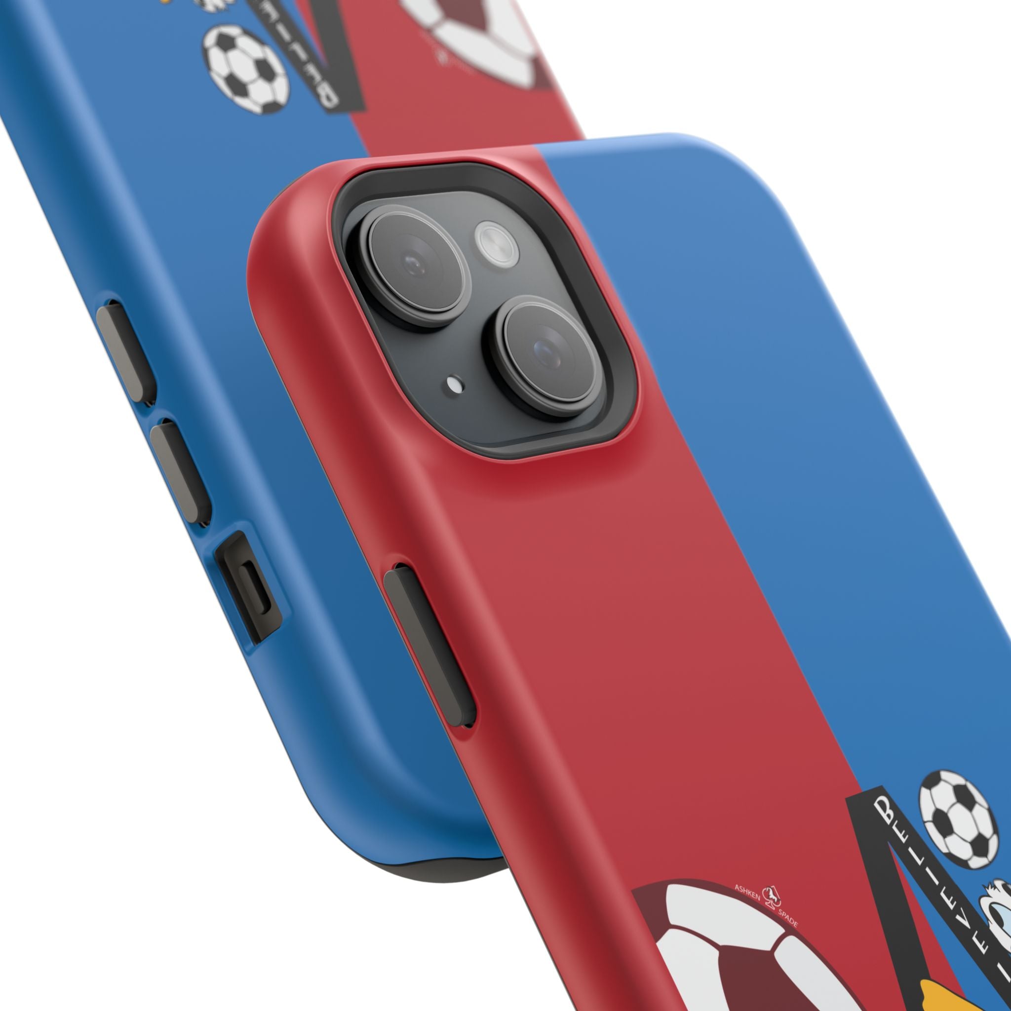 Soccer Initial A Magnetic Impact-Resistant Phone Case