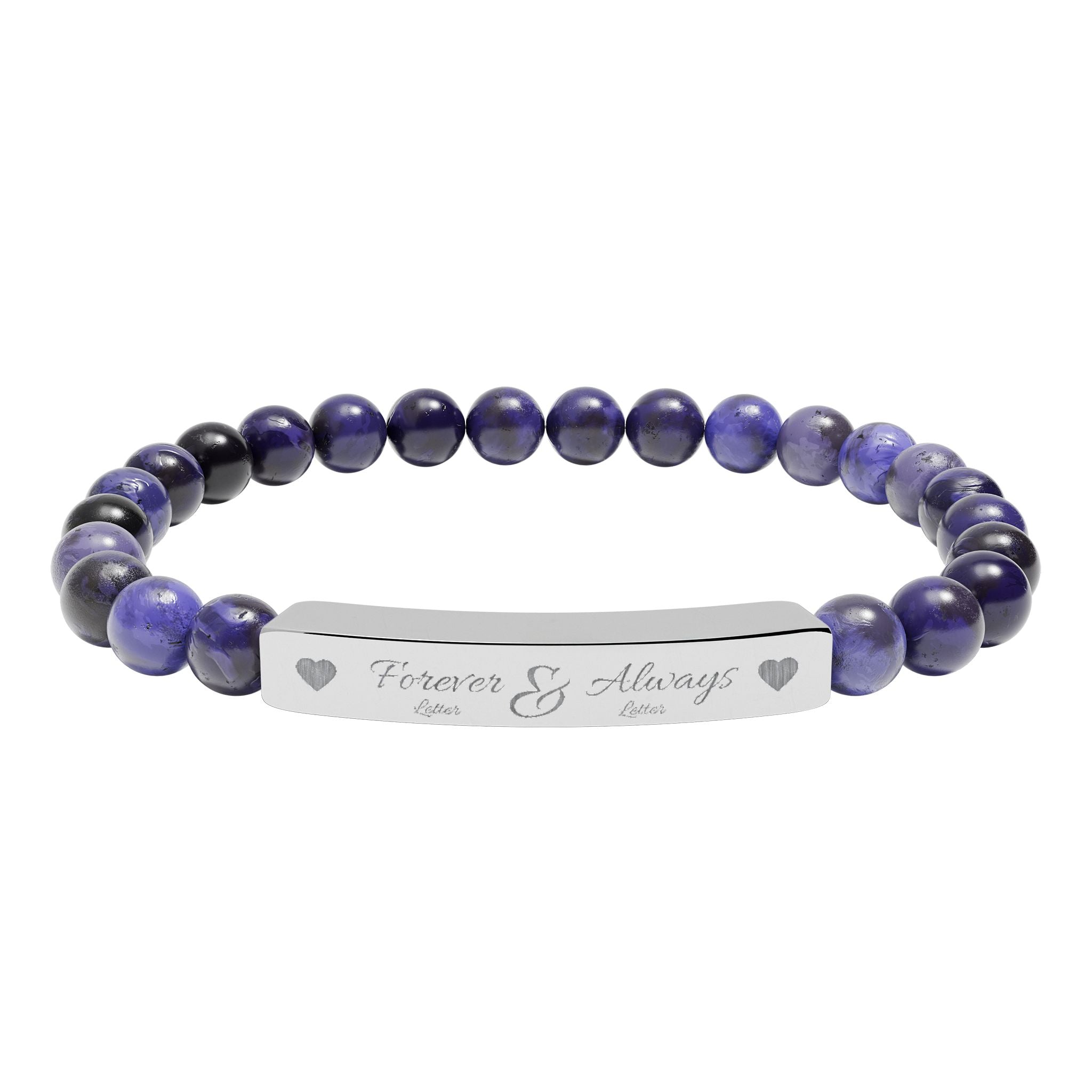 Customize Elegant Beaded Bracelet