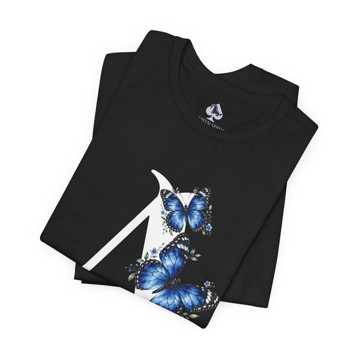 Butterfly Initial A T-Shirt