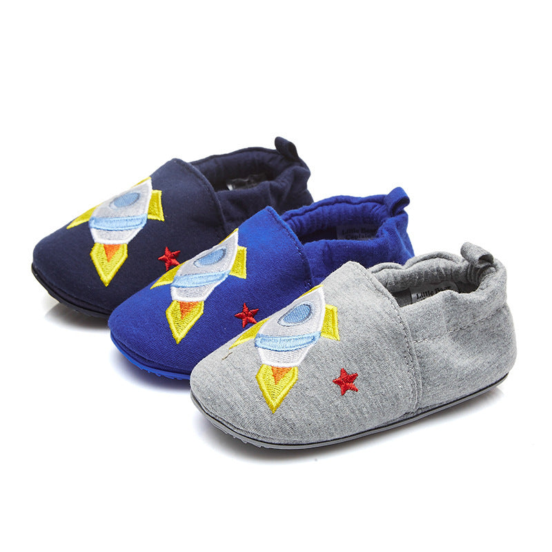 Luxury Rocket Soft Sole Slippers