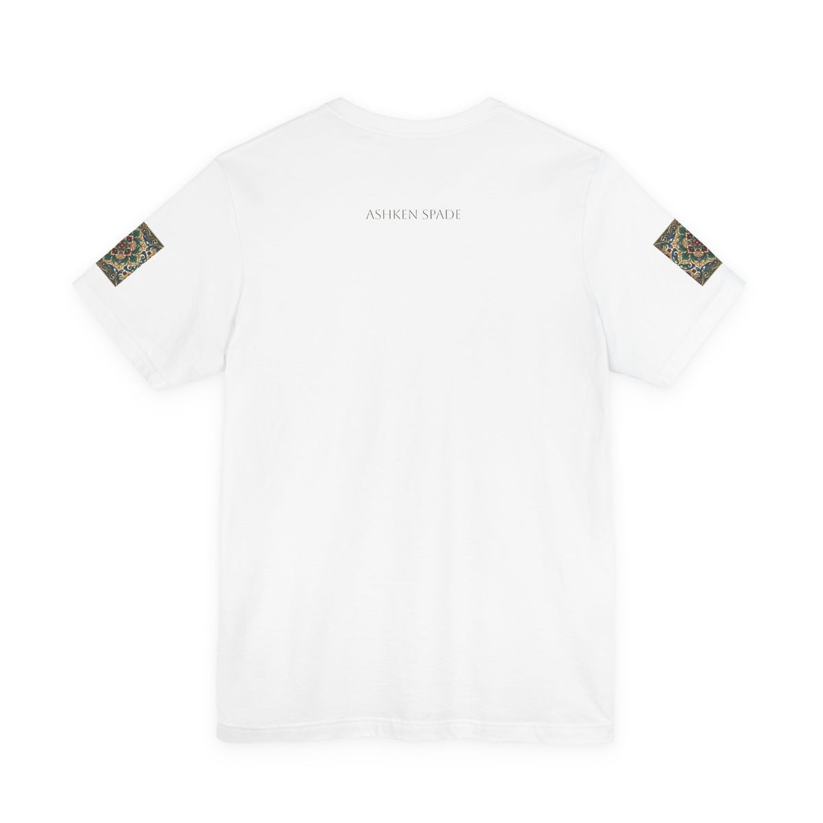 Ornate Floral Pattern Graphic Tee