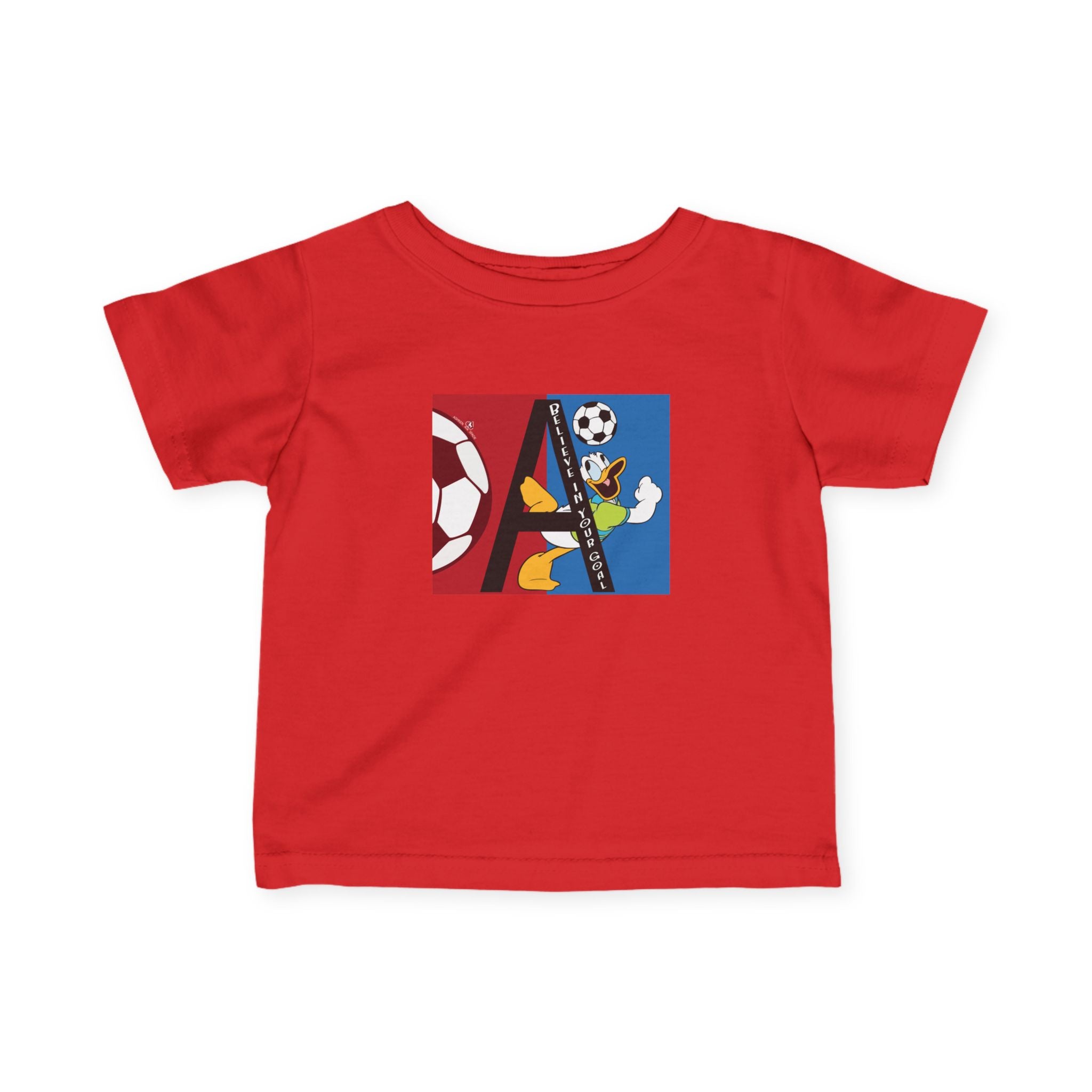 Cute Baby Soccer Graphic Shirt