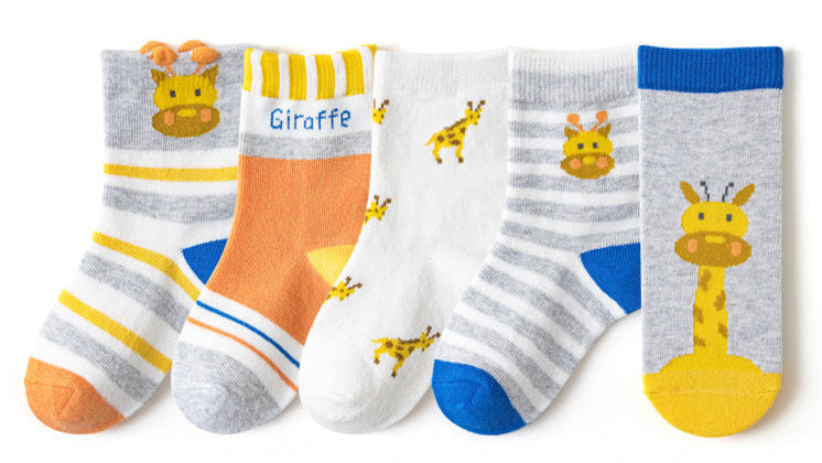 Boys And Girls Cute Cartoon Socks