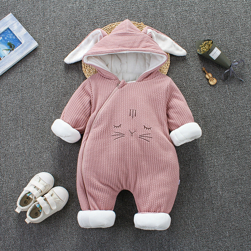 Pink rabbit Winter Jumpsuit
