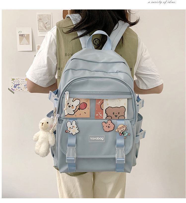 Cute BearLarge-capacity Backpack
