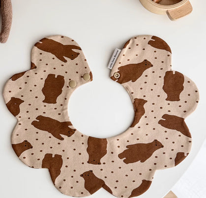 Baby Milk Spilt Prevent Petals Bib