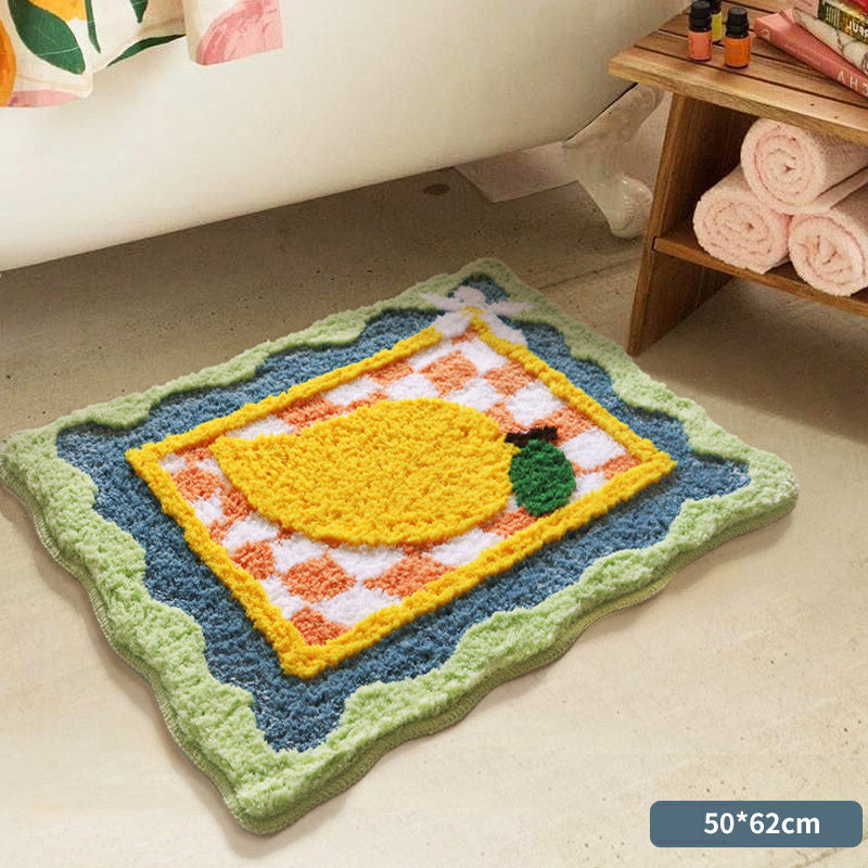 Fruit Pattern Anti-Slip Floor Mat