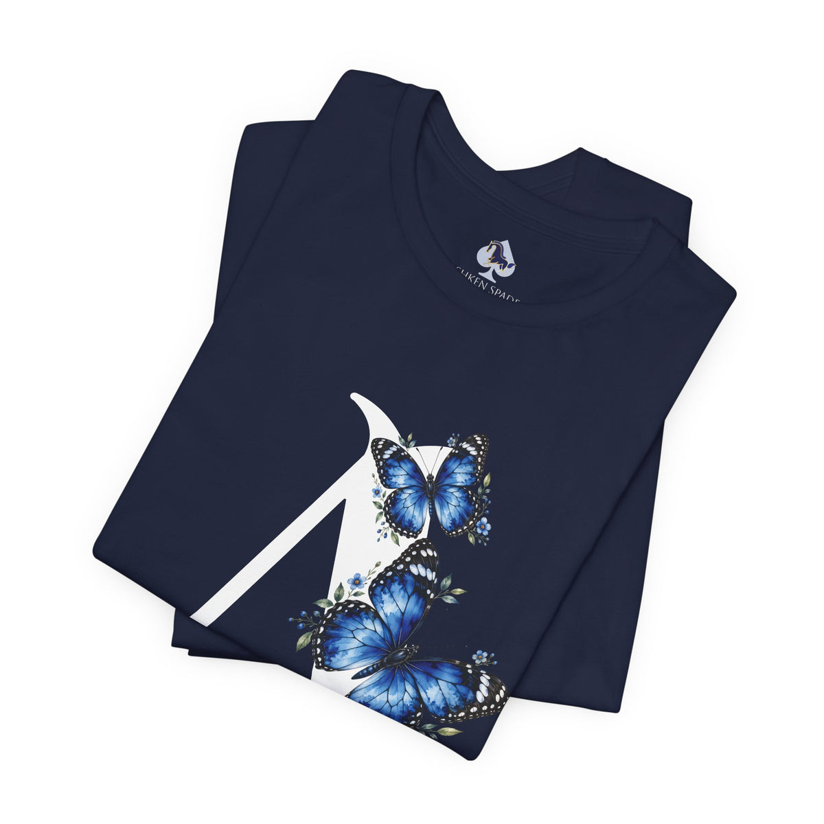Butterfly Initial A T-Shirt
