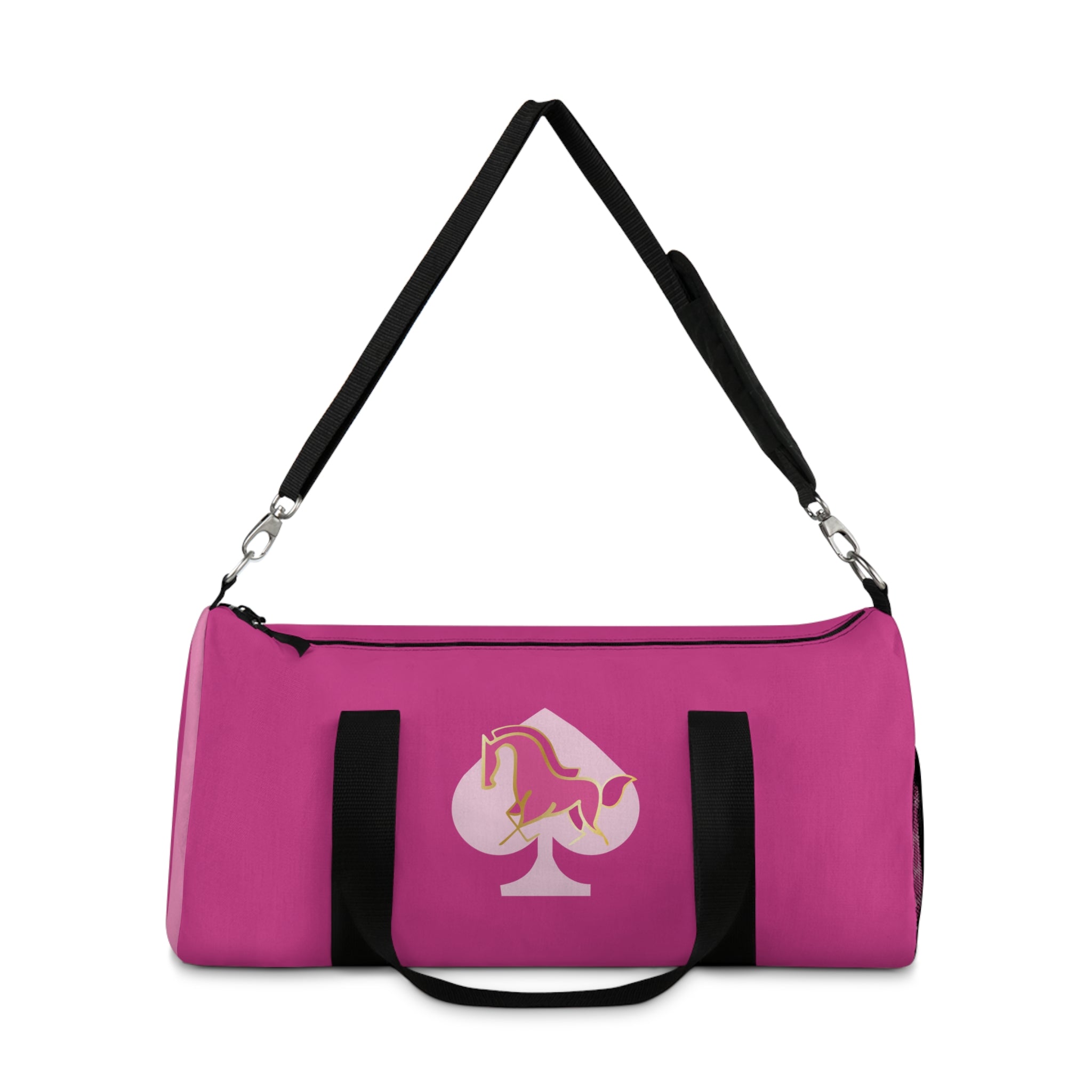 Premium Pink Duffle Gym Bag