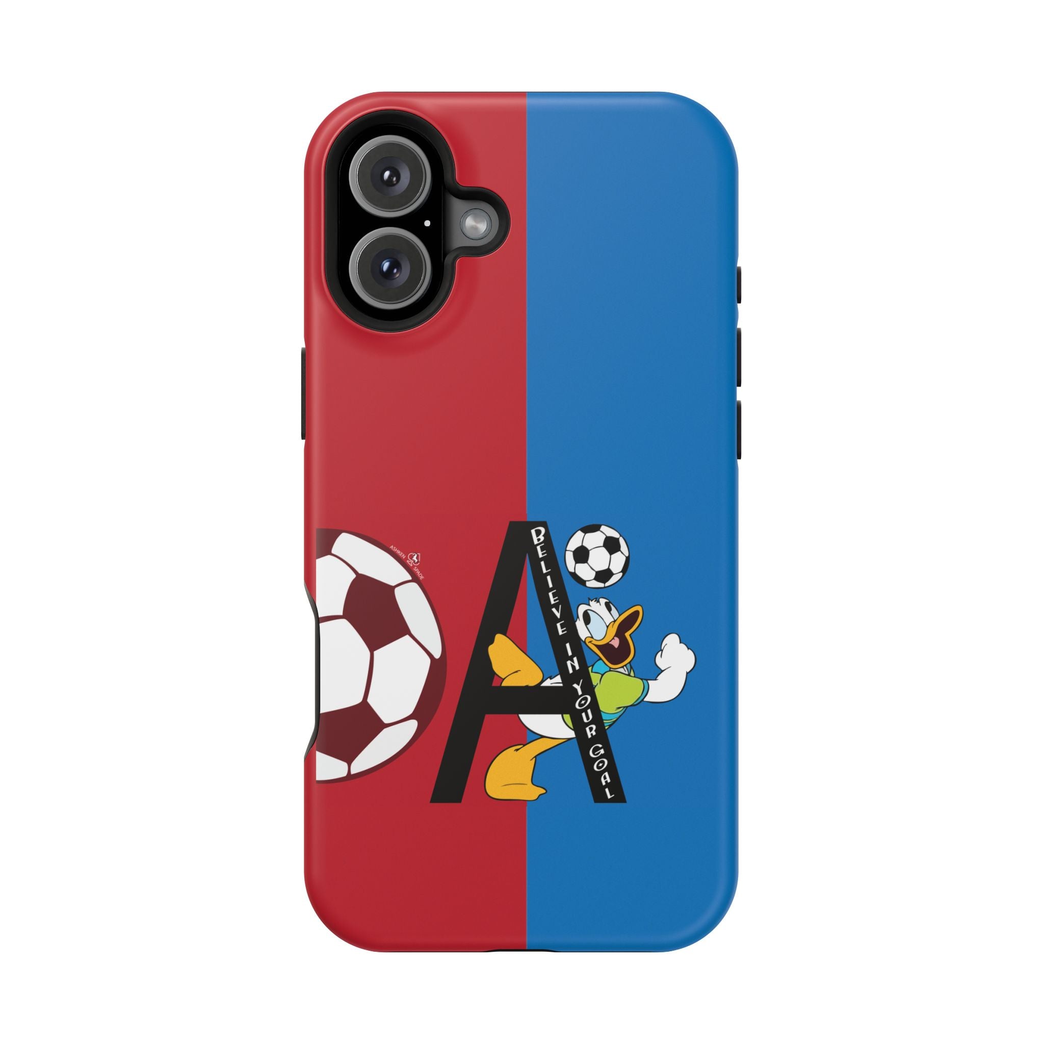 Soccer Initial A Magnetic Impact-Resistant Phone Case