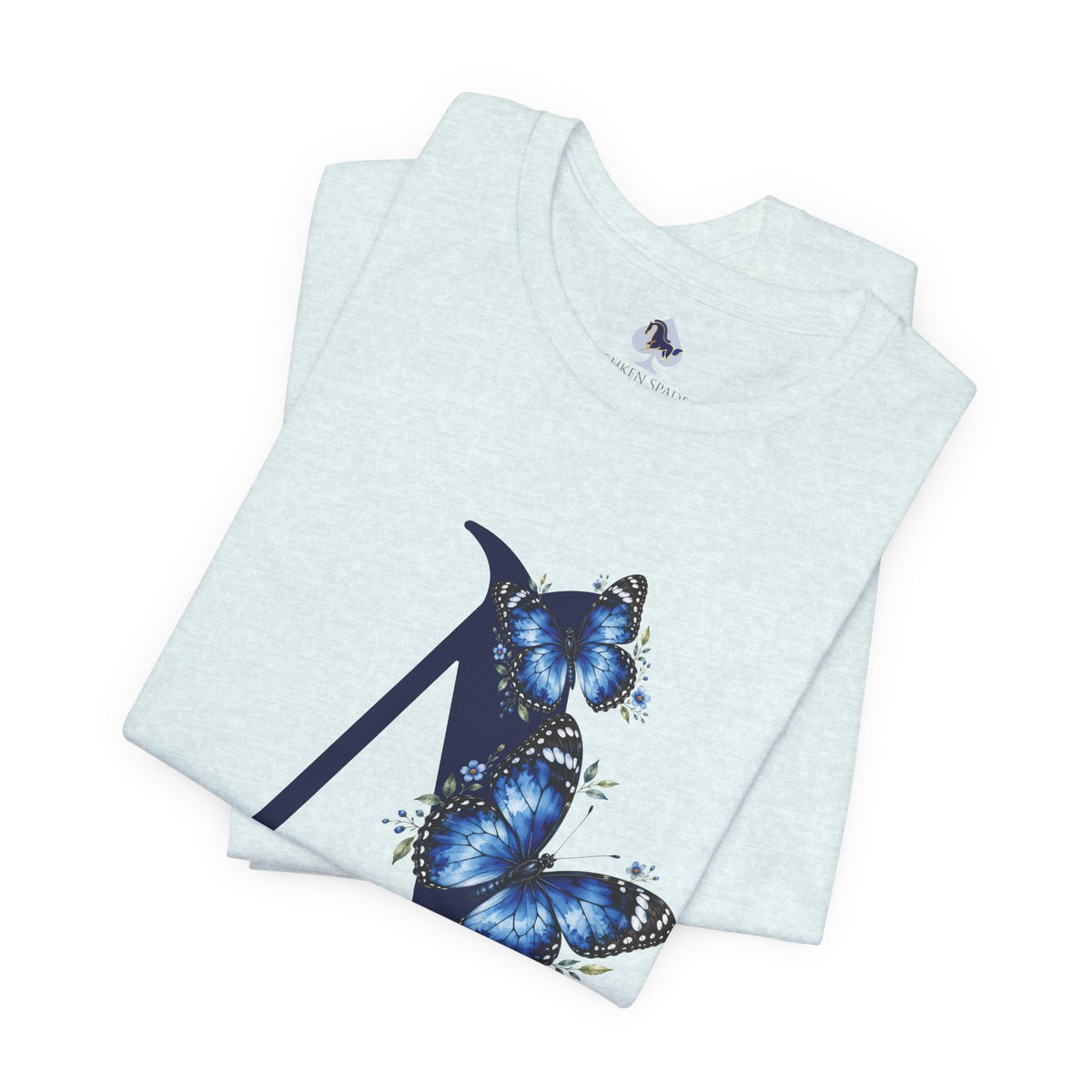 Butterfly Initial A T-Shirt