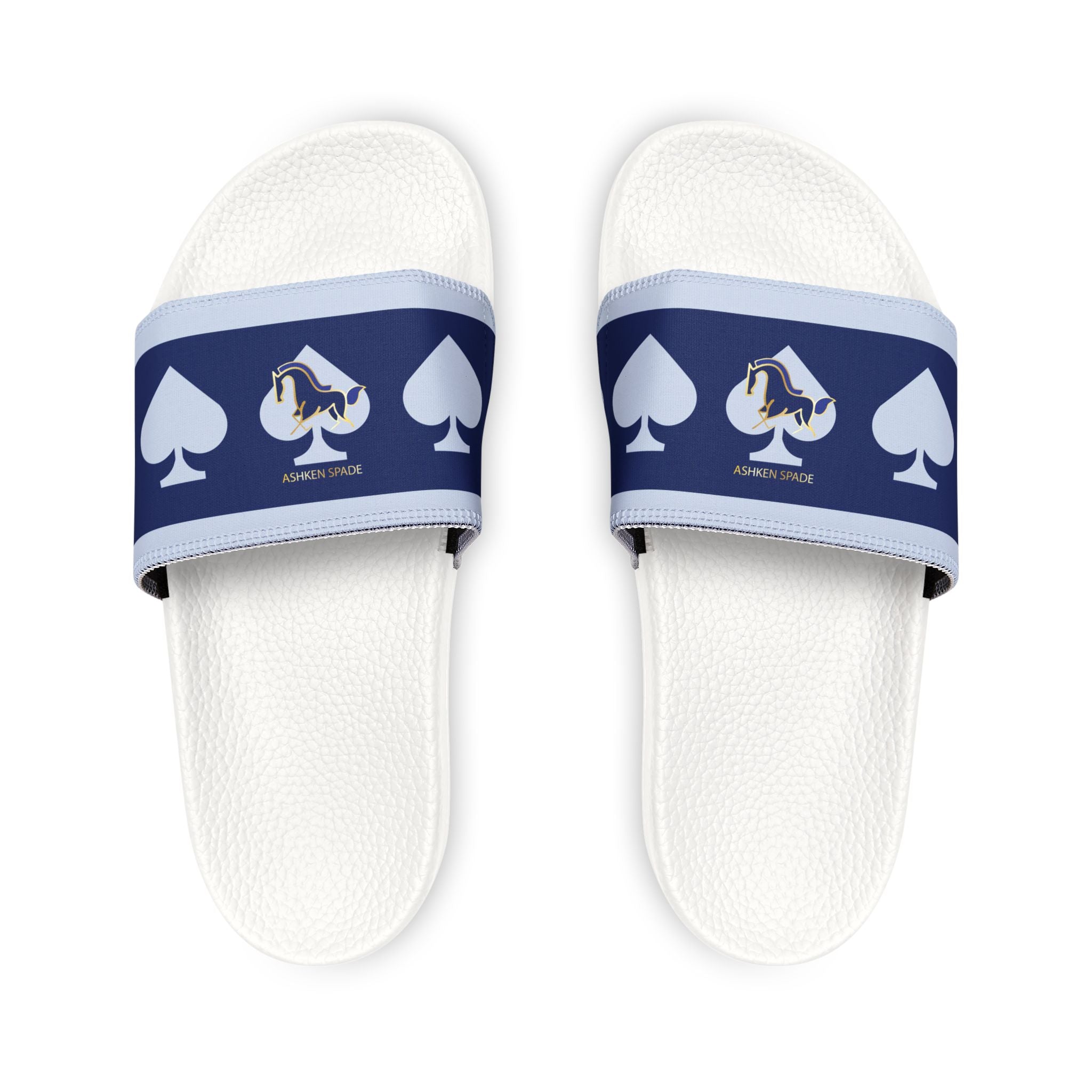 Slide Sandals with Ashken Spade Logo