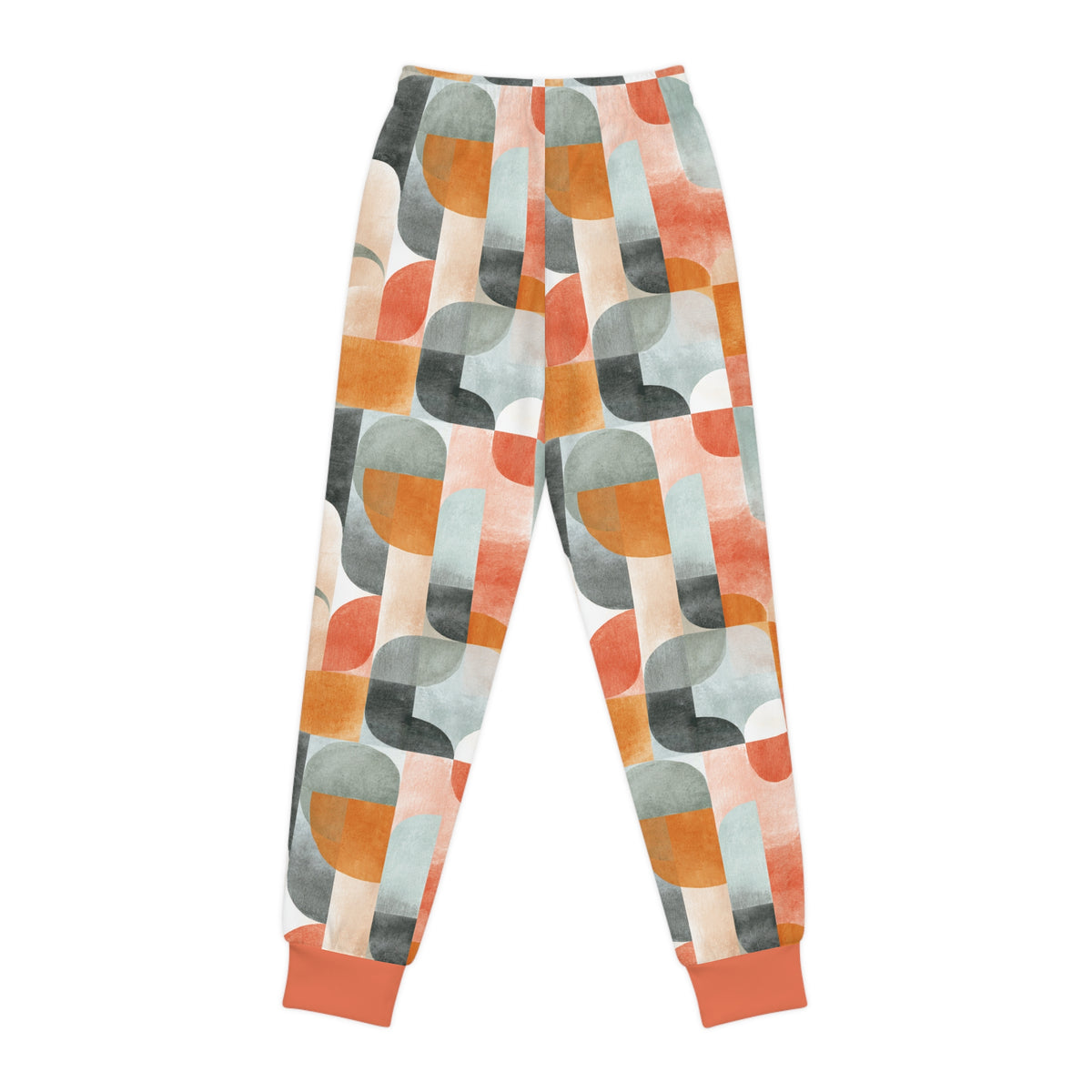 Retro Watercolor Shape Joggers