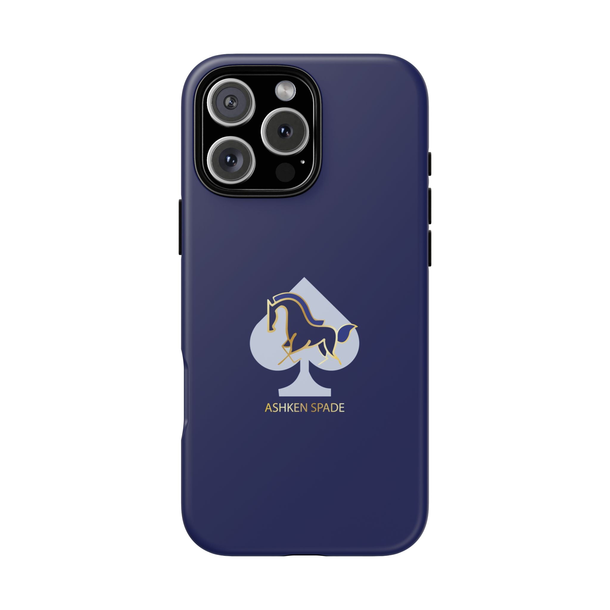 Navy Blue Ashken Spade Logo Phone Case