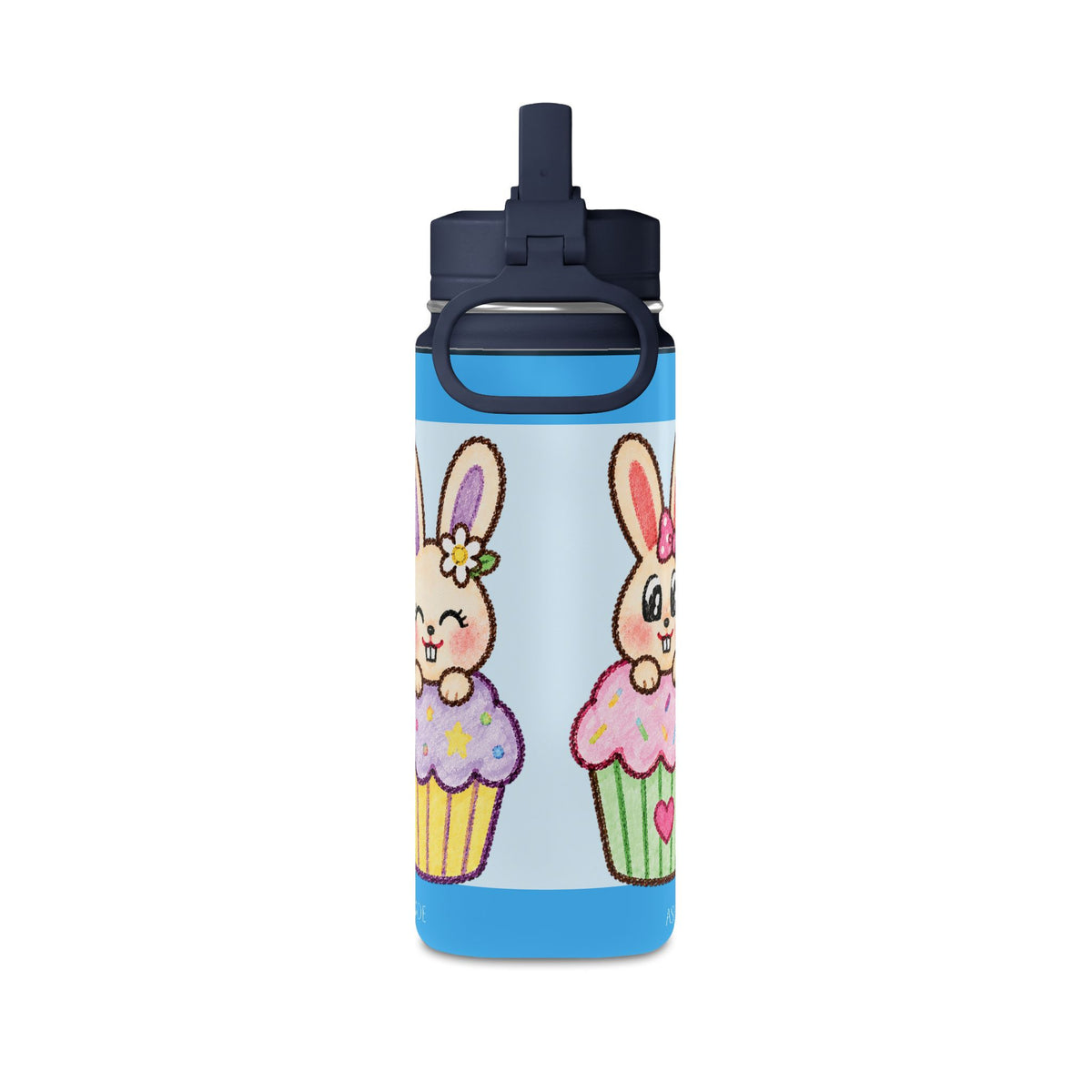 Personalized 20oz Kids Straw Bottle