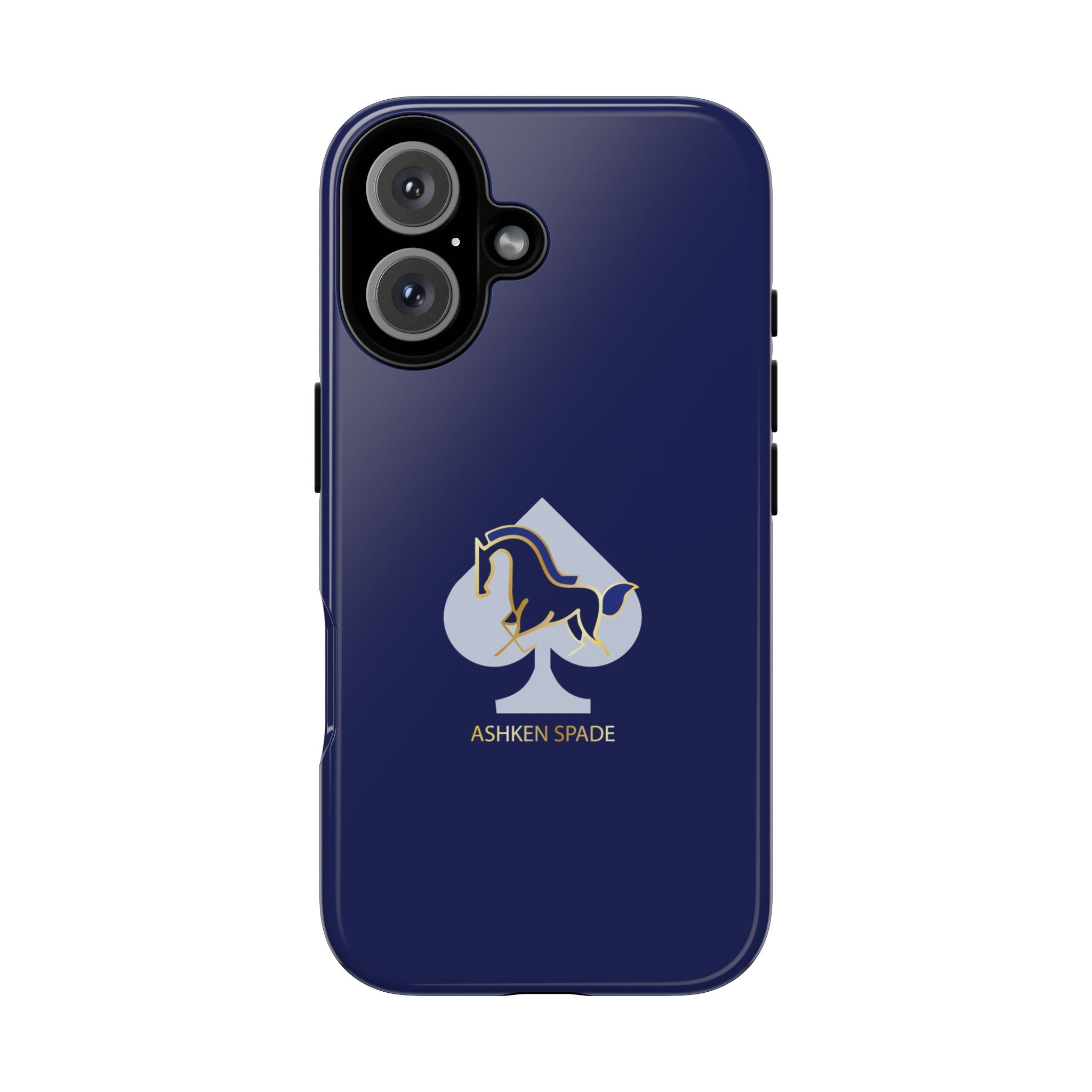 Navy Blue Ashken Spade Logo Phone Case