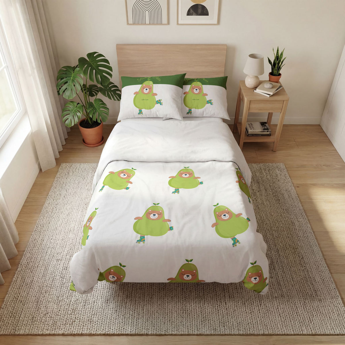Teddy Pear Quilt Cover Set